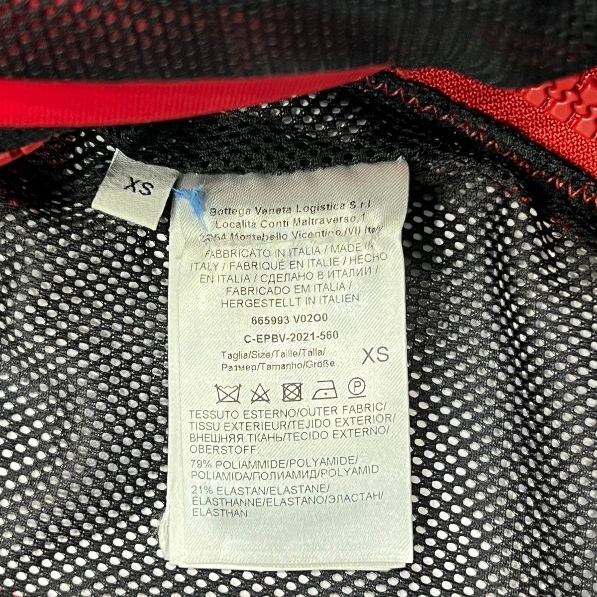 Bottega Veneta BOTTEGA VENETA 2022SS Zip Hooded Technical Jacket Red Size US XS / EU 42 / 0 - 8 Thumbnail