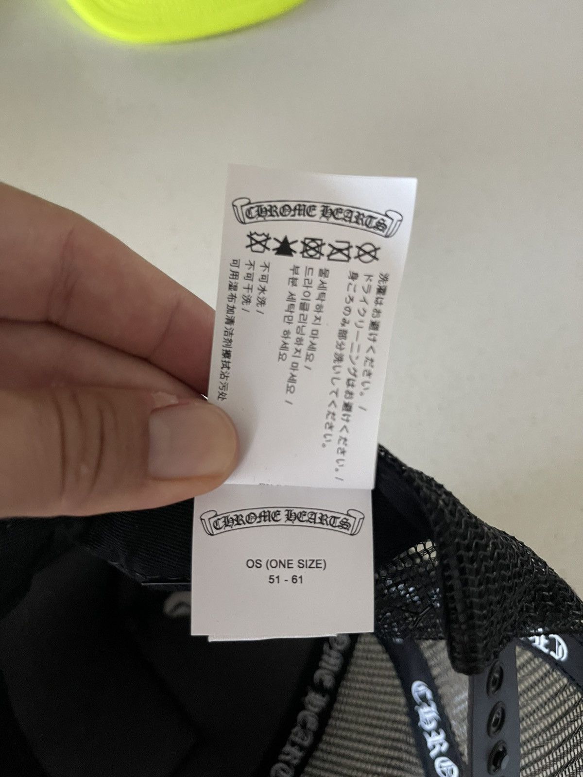 Chrome Hearts Chrome Hearts Las Vegas Black Trucker Size ONE SIZE - 5 Thumbnail