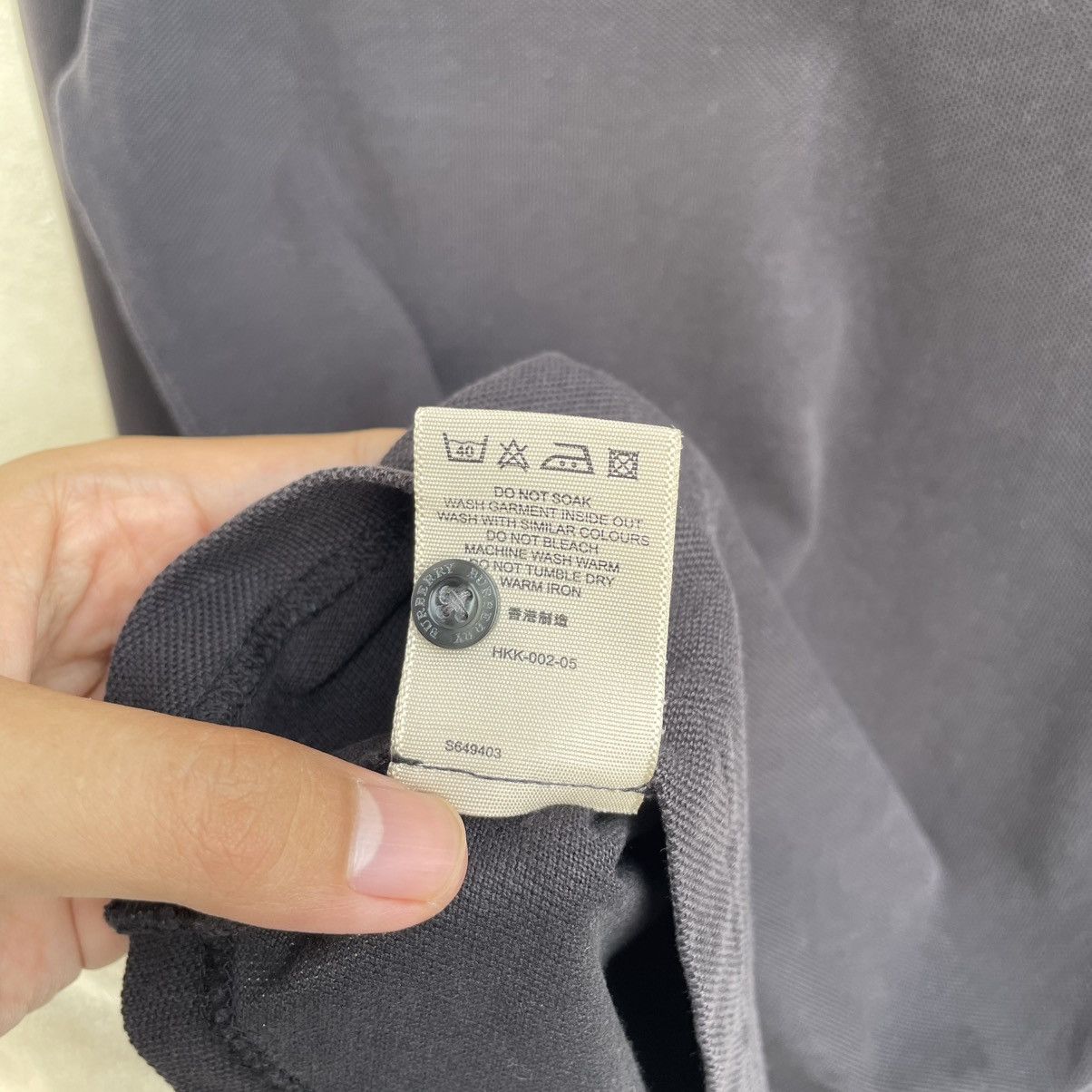 Burberry × Vintage Vintage Burberry Nova Check Polo Shirt 🍒 Size S / US 4 / IT 40 - 4 Thumbnail