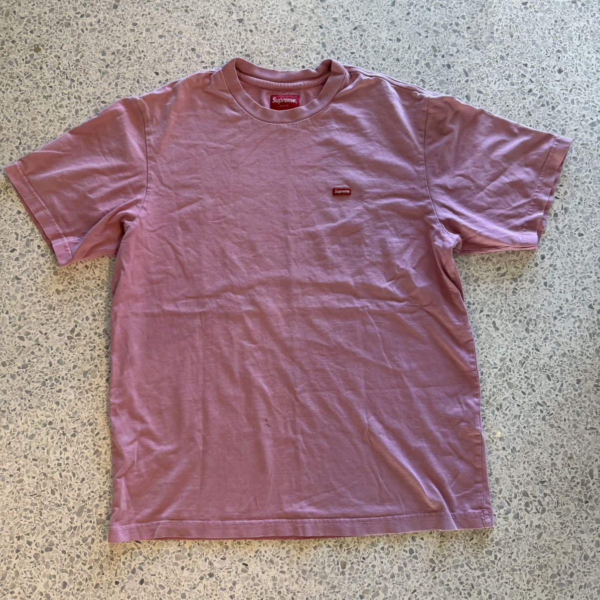 Supreme Supreme Pink Leopard Camo Small Box Logo Tee | Grailed