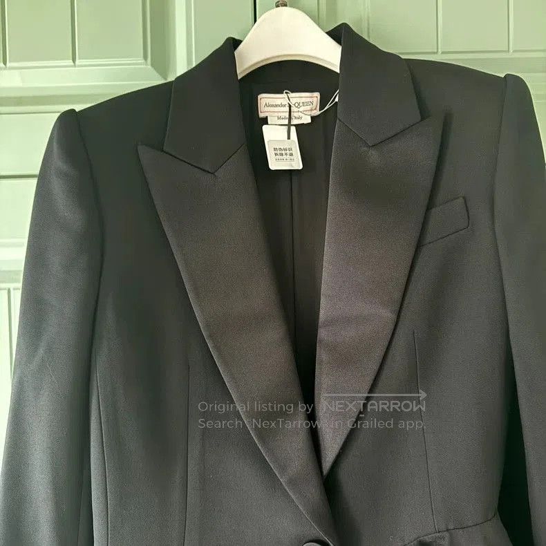 Other Alexander McQueen Black Runway Blazer . Size US M / EU 48-50 / 2 - 6 Thumbnail