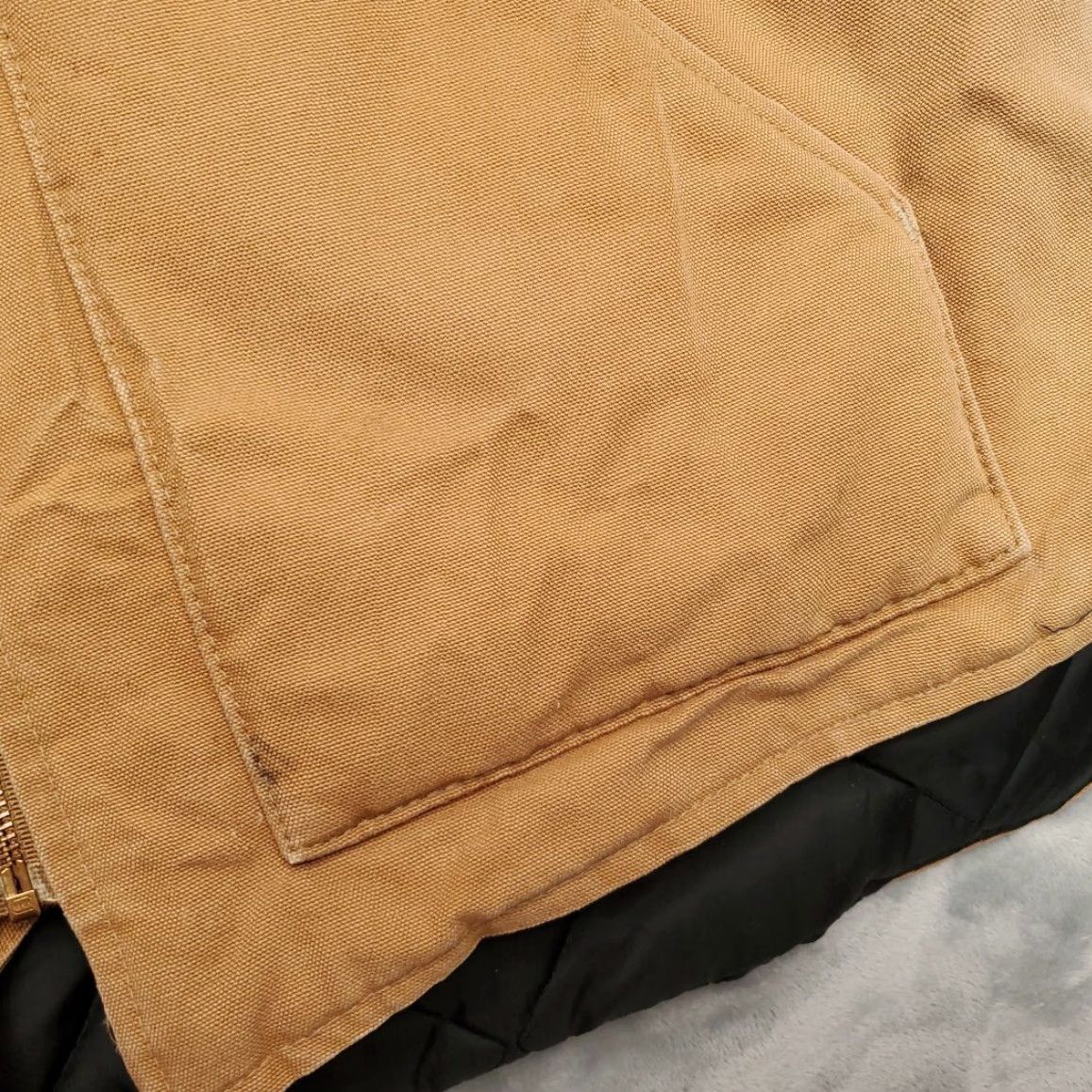 Carhartt VINTAGE Carhartt Vest Mens 2XL Brown Quilt Lined Duck Canvas Workwear VQ186 USA Size US XXL / EU 58 / 5 - 5 Thumbnail