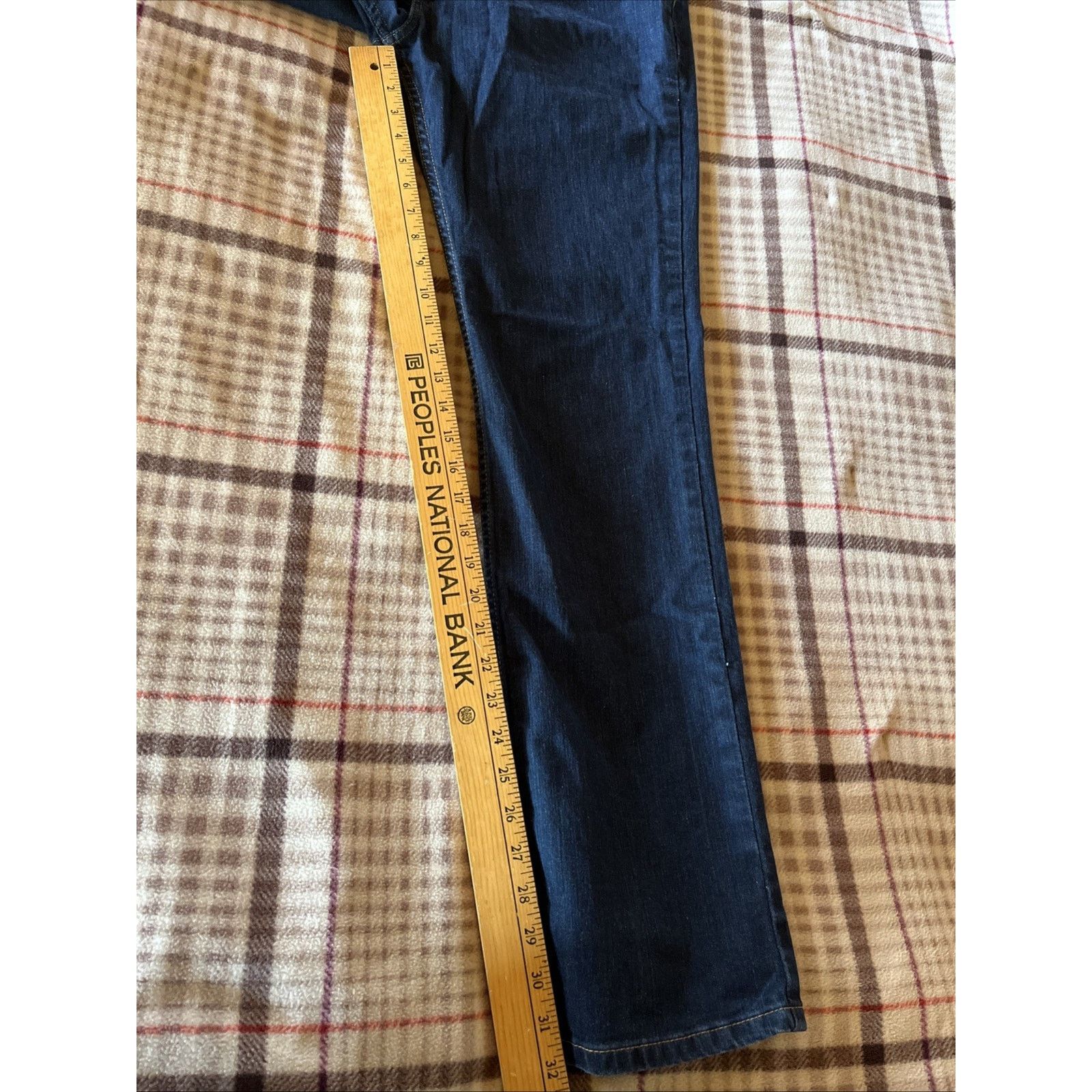 Carhartt Carhartt Men's 36x32 Blue Jeans Denim Straight Fit Cotton Size US 36 / EU 52 - 6 Thumbnail