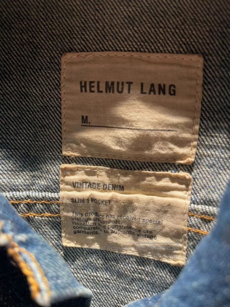 Helmut Lang Helmut Lang 03AW Sleeve Panel Leather Jacket. Size US L / EU 52-54 / 3 - 6 Thumbnail