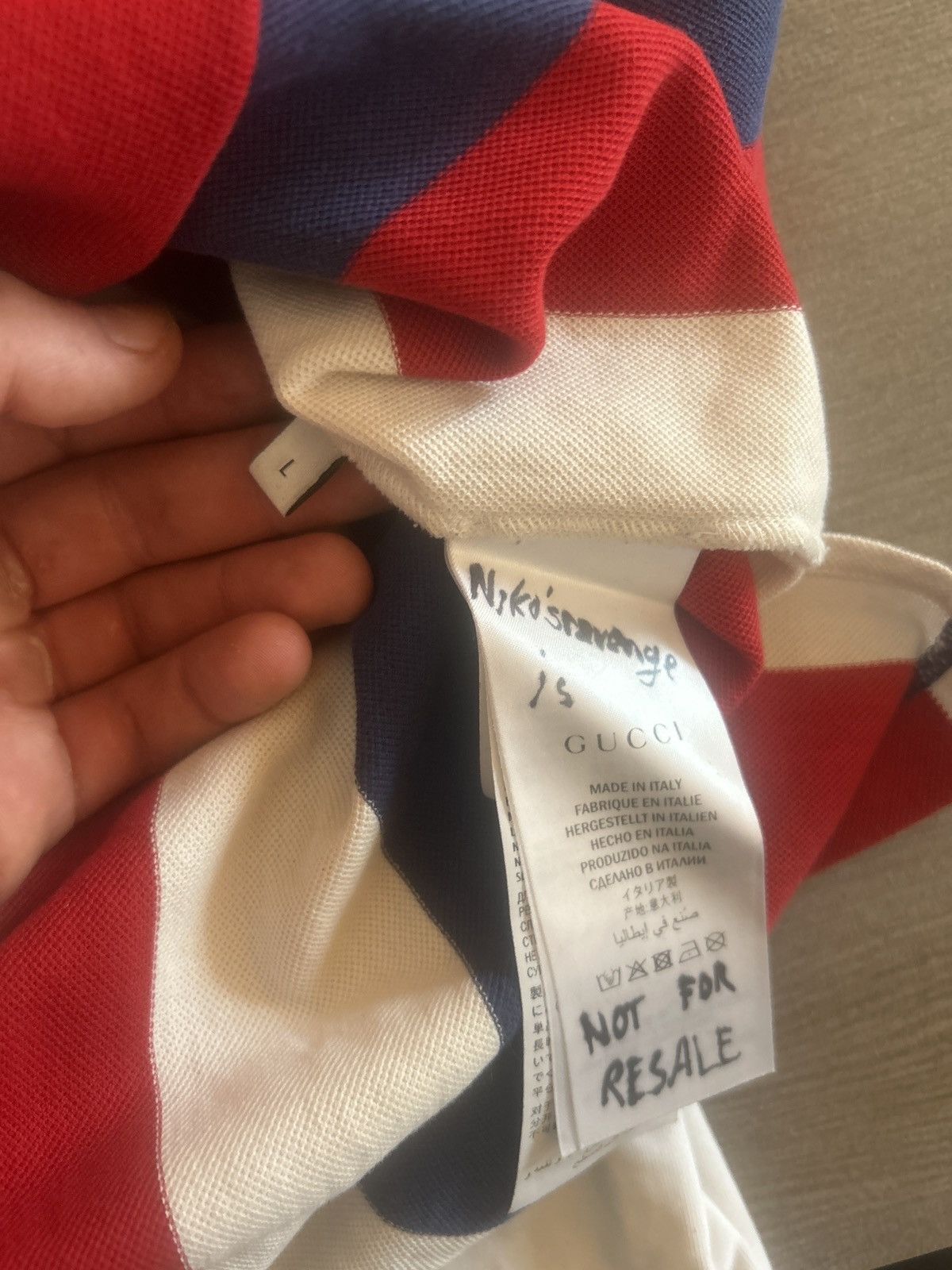 Gucci Gucci Baiadera Polo Size US L / EU 52-54 / 3 - 4 Thumbnail