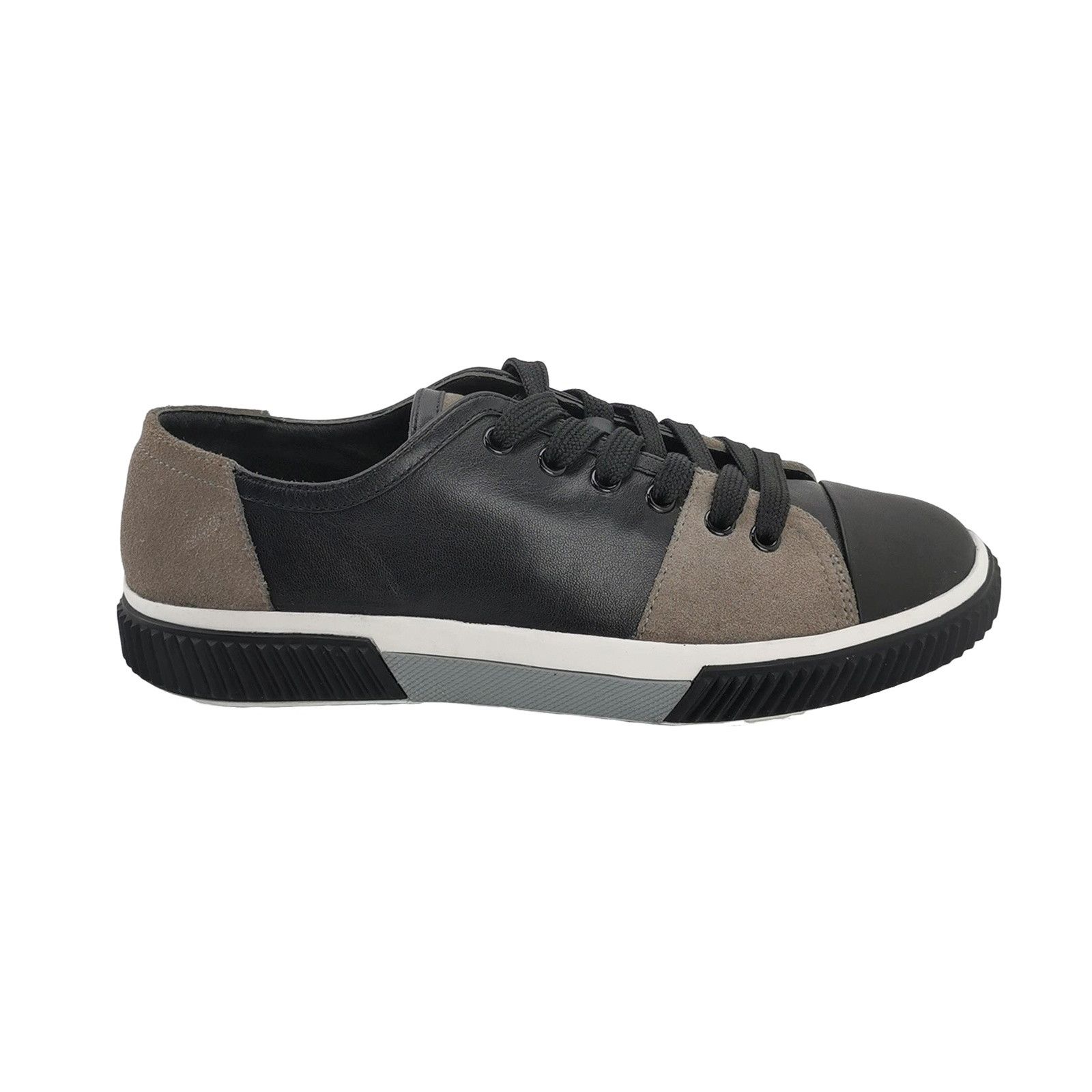 Prada Prada Suede Contrast Low-Top Sneakers 6 Size US 7 / EU 40 - 1 Thumbnail
