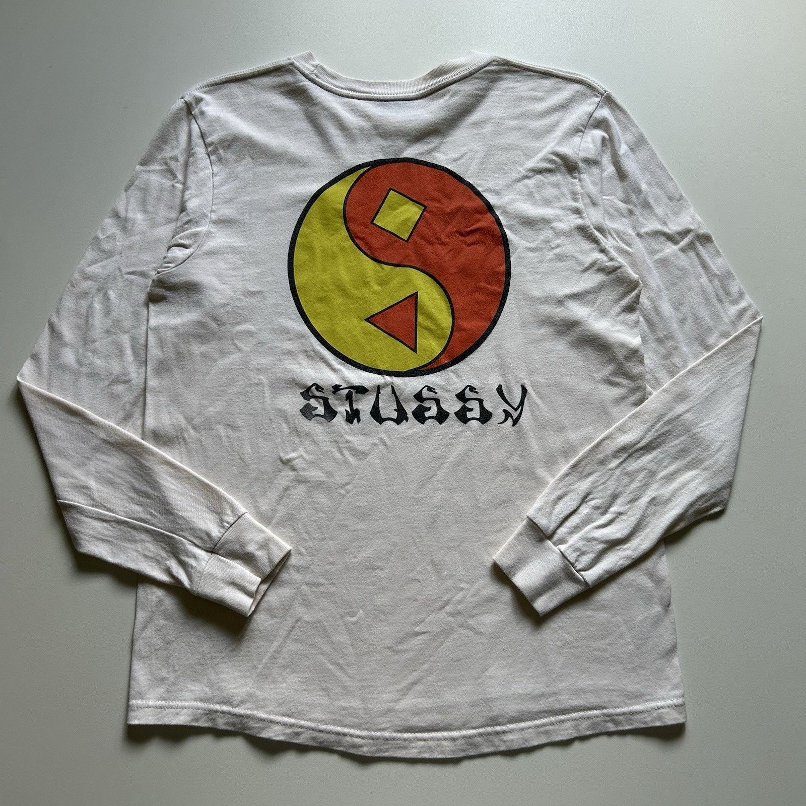 Stussy Vintage Stussy Shirt Long Sleeve Small Y2K Ying Yang Art Size US S / EU 44-46 / 1 - 3 Thumbnail