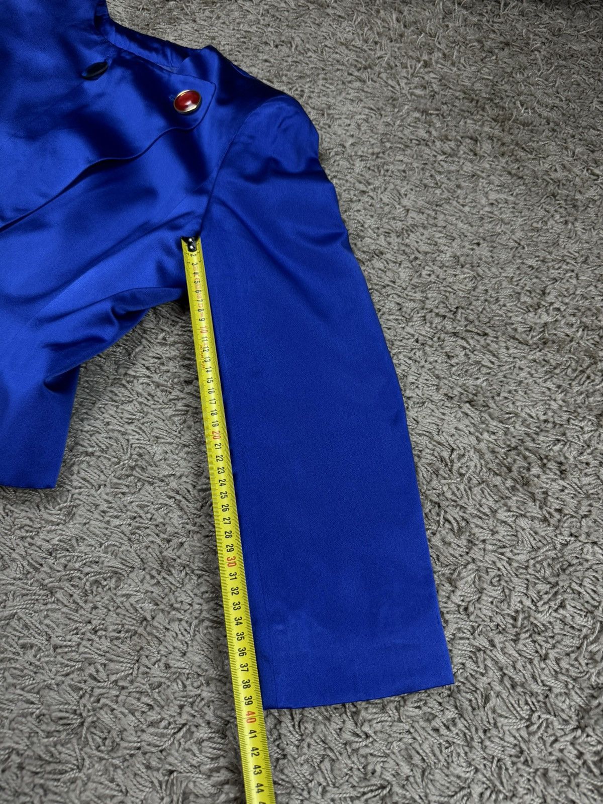 Vintage × Yves Saint Laurent Vintage rare jacket and skirt Yves Saint Laurent original Size M / US 6-8 / IT 42-44 - 7 Thumbnail