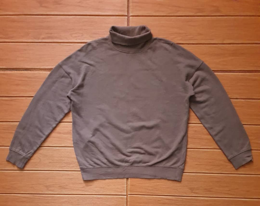 HARE HARE Japanese brand brown turtle neck Shirt Size US M / EU 48-50 / 2 - 1 Thumbnail