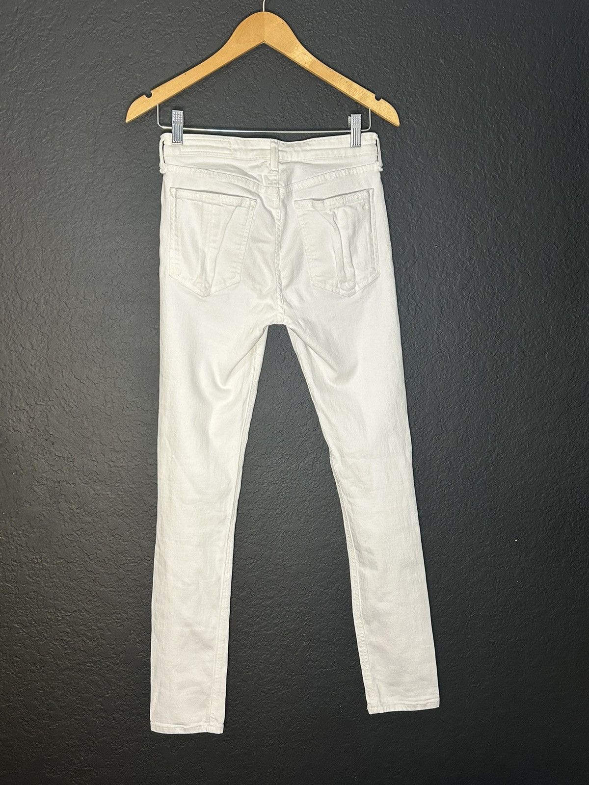 Rag & Bone Rag & Bone White Denim Skinny Jeans Size 27" / US 4 / IT 40 - 7 Thumbnail