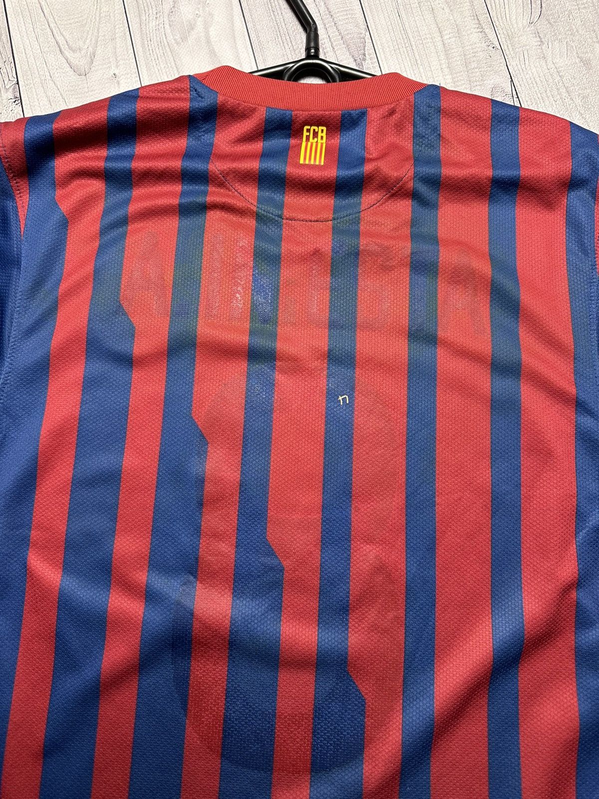Nike × Vintage Vintage Nike Barcelona soccer jersey size S Size US S / EU 44-46 / 1 - 8 Thumbnail