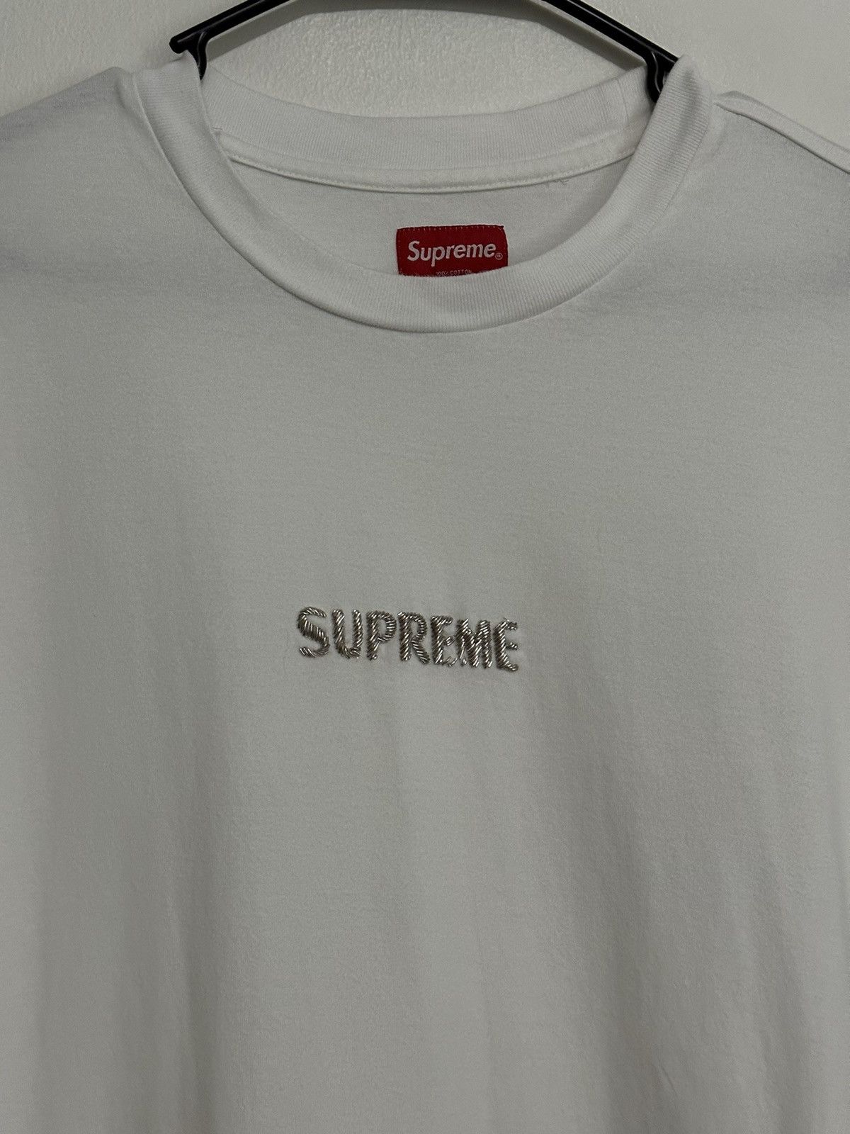 Supreme outlets men’s bullion t shirt large