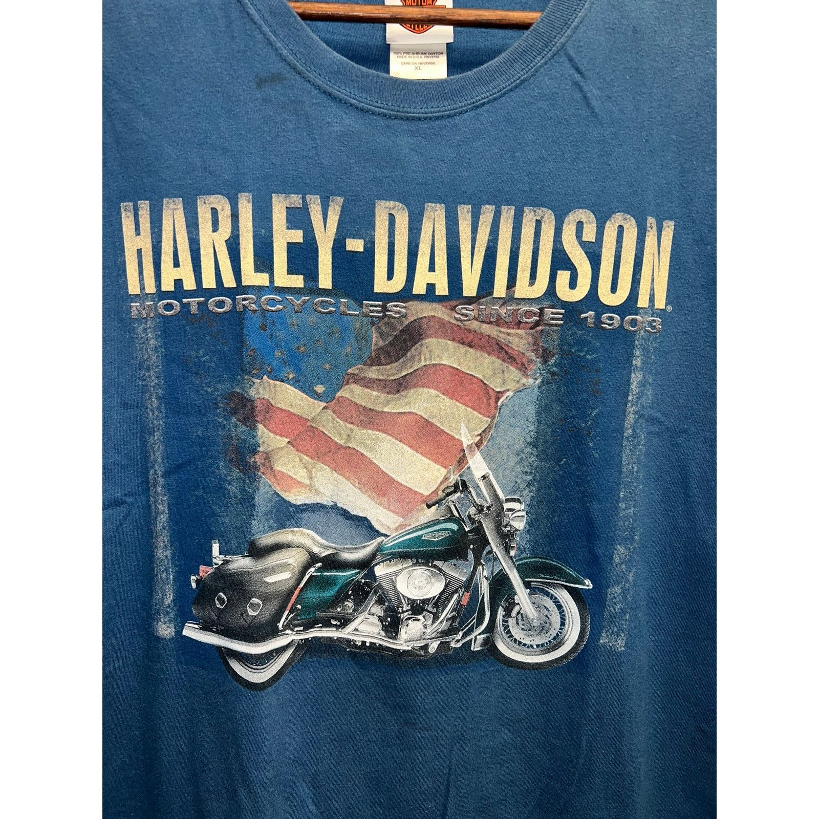 Harley Davidson Vintage Harley Davidson Arrowhead Shirt Peoria Tee 2004 VTG Size US XL / EU 56 / 4 - 2 Thumbnail