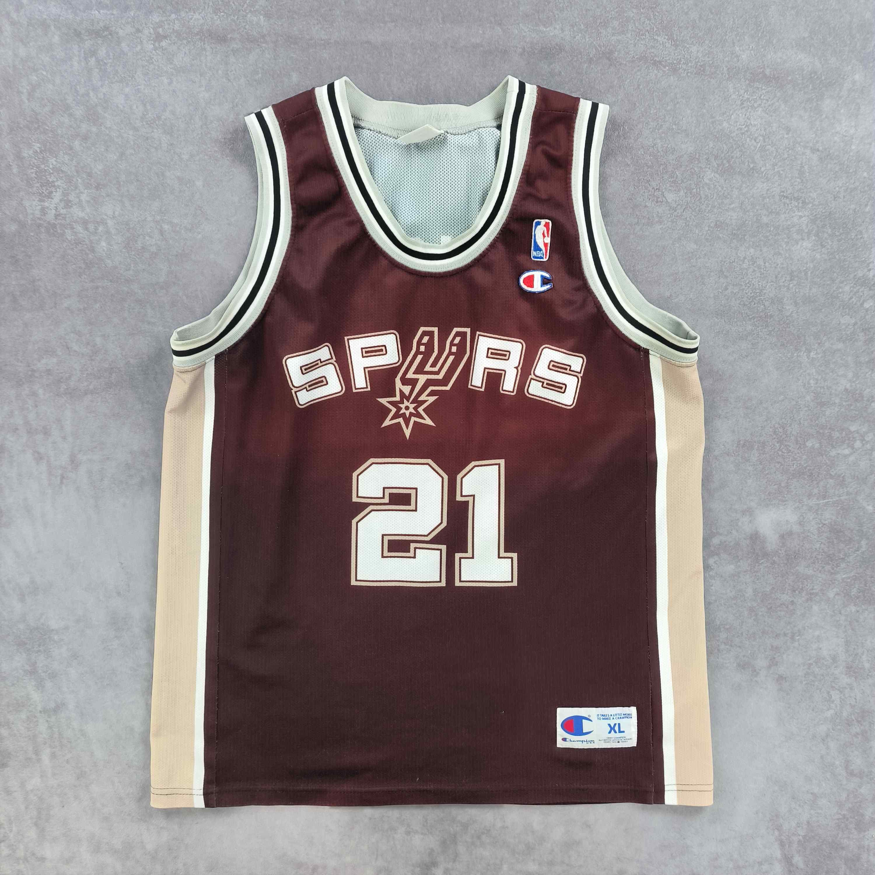 Champion San Antonio Spurs Tim Duncan Champion EU NBA jersey size XL Size US XL / EU 56 / 4 - 1 Thumbnail