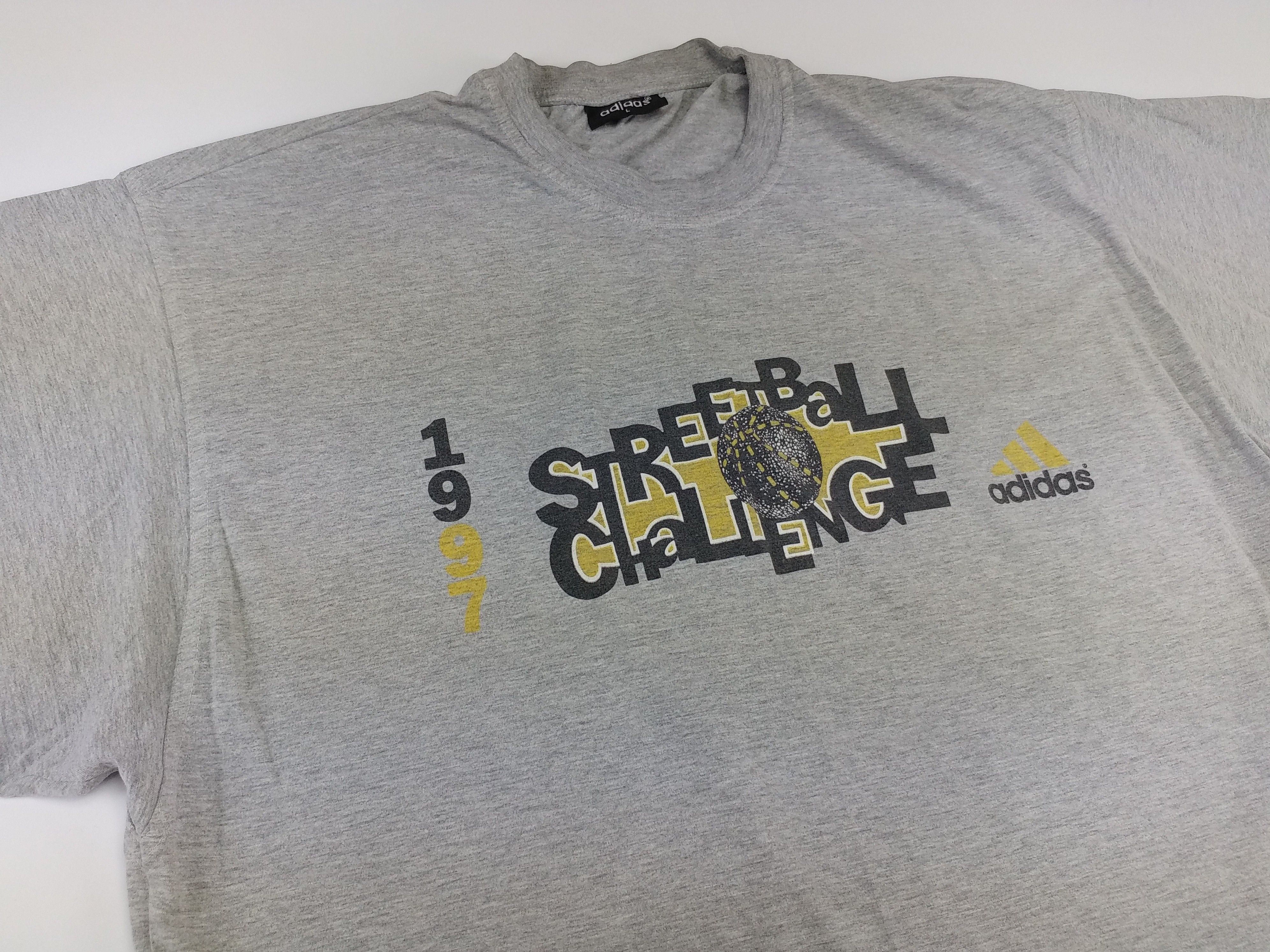 Adidas Adidas Streetball Challenge t-shirt, 1997 Germany, vintage L Size US L / EU 52-54 / 3 - 8 Thumbnail