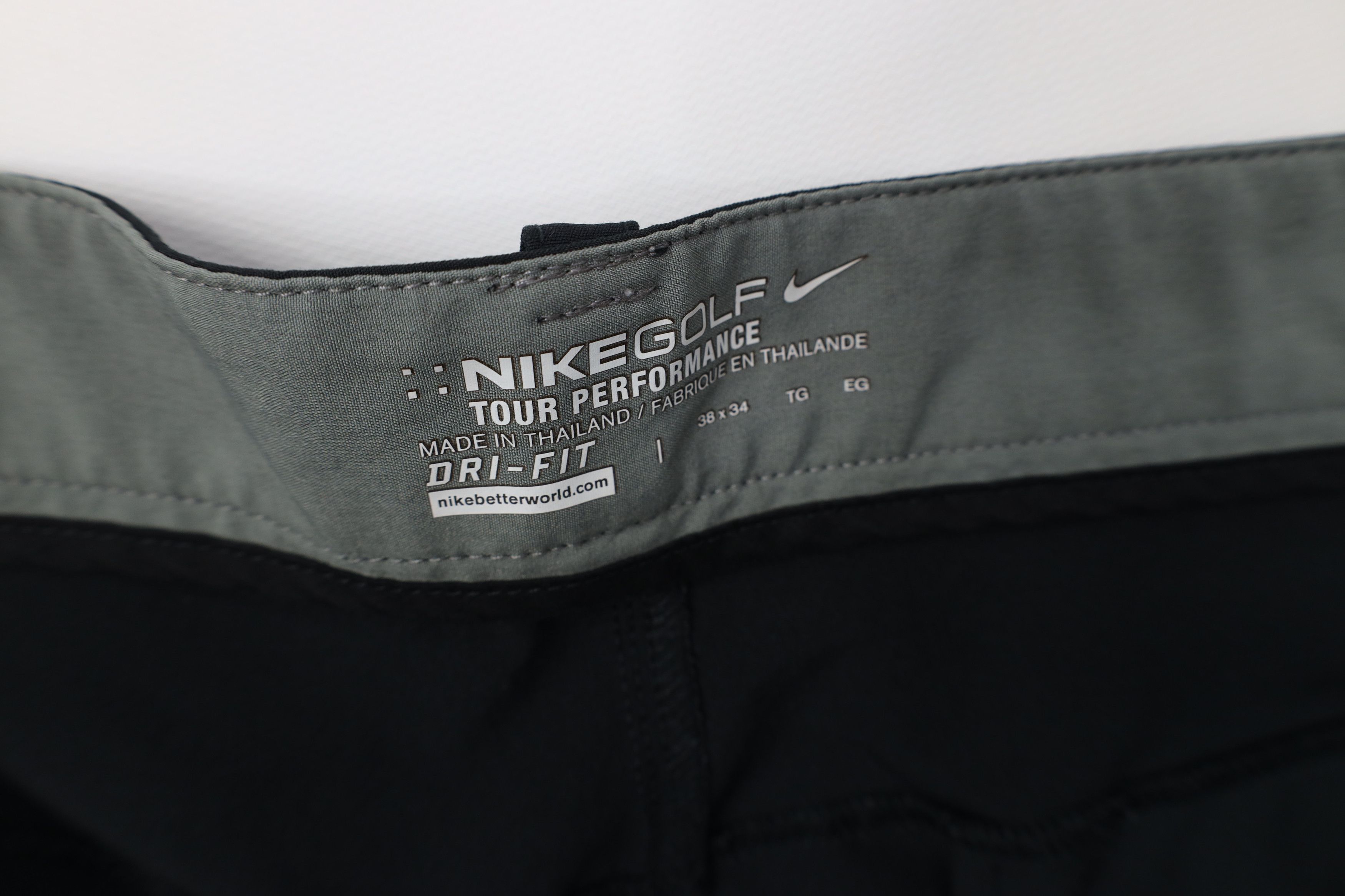 Nike Nike Golf Tour Performance Vented Wide Leg Chino Pants Black Size US 38 / EU 54 - 8 Thumbnail