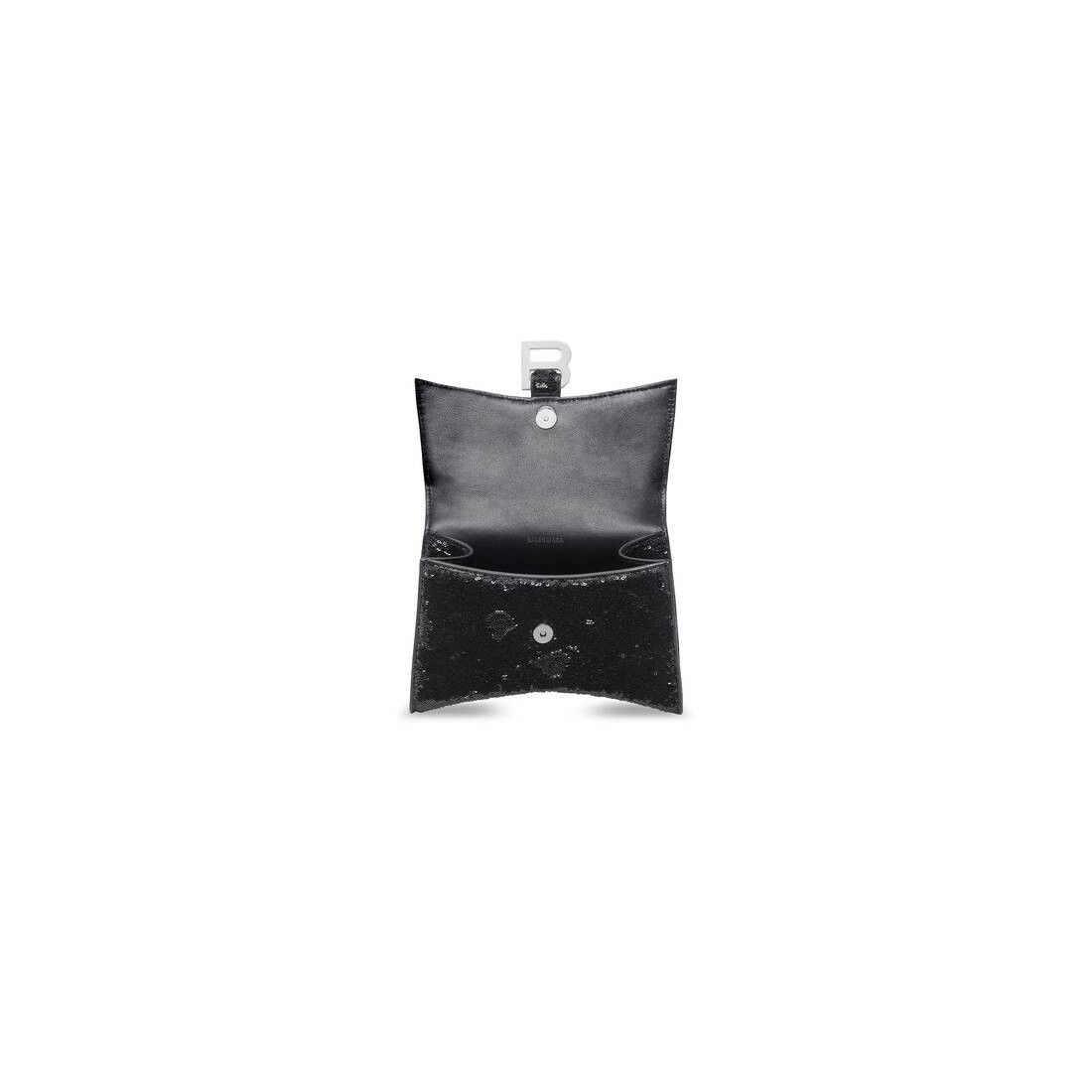 Balenciaga o1la1rc1a0425 Size: OS / Hourglass XS Handbag with Chain Size ONE SIZE - 8 Thumbnail