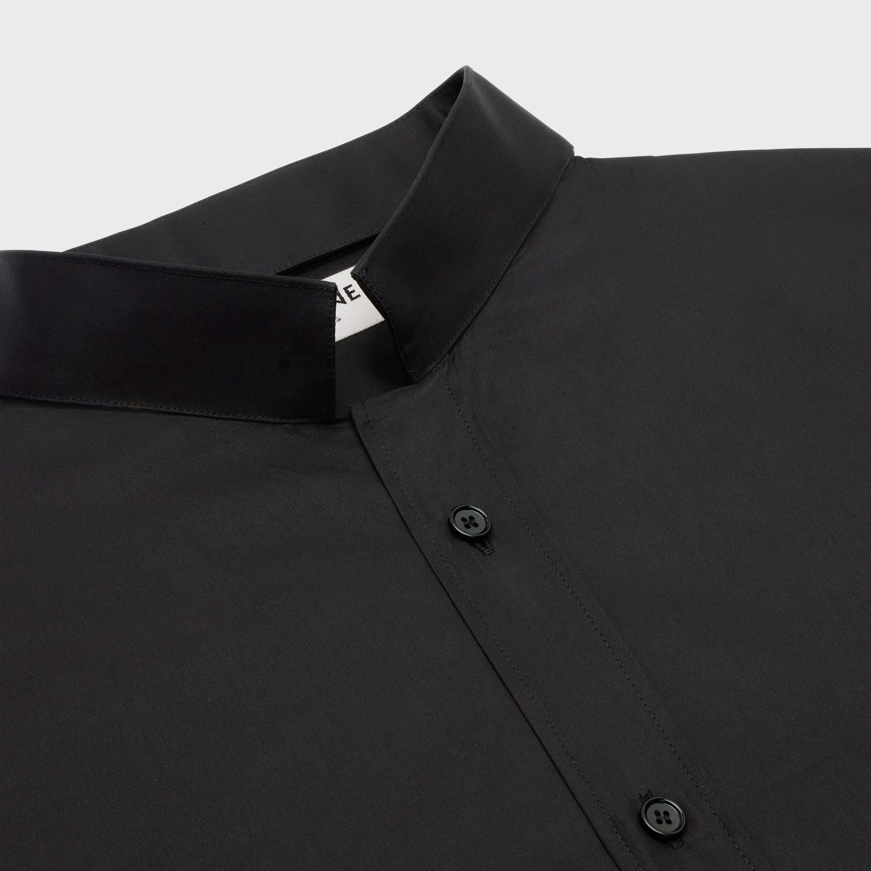 Celine o1bcso1str0925 2C913091F Loose Shirt in Black Size US M / EU 48-50 / 2 - 3 Thumbnail