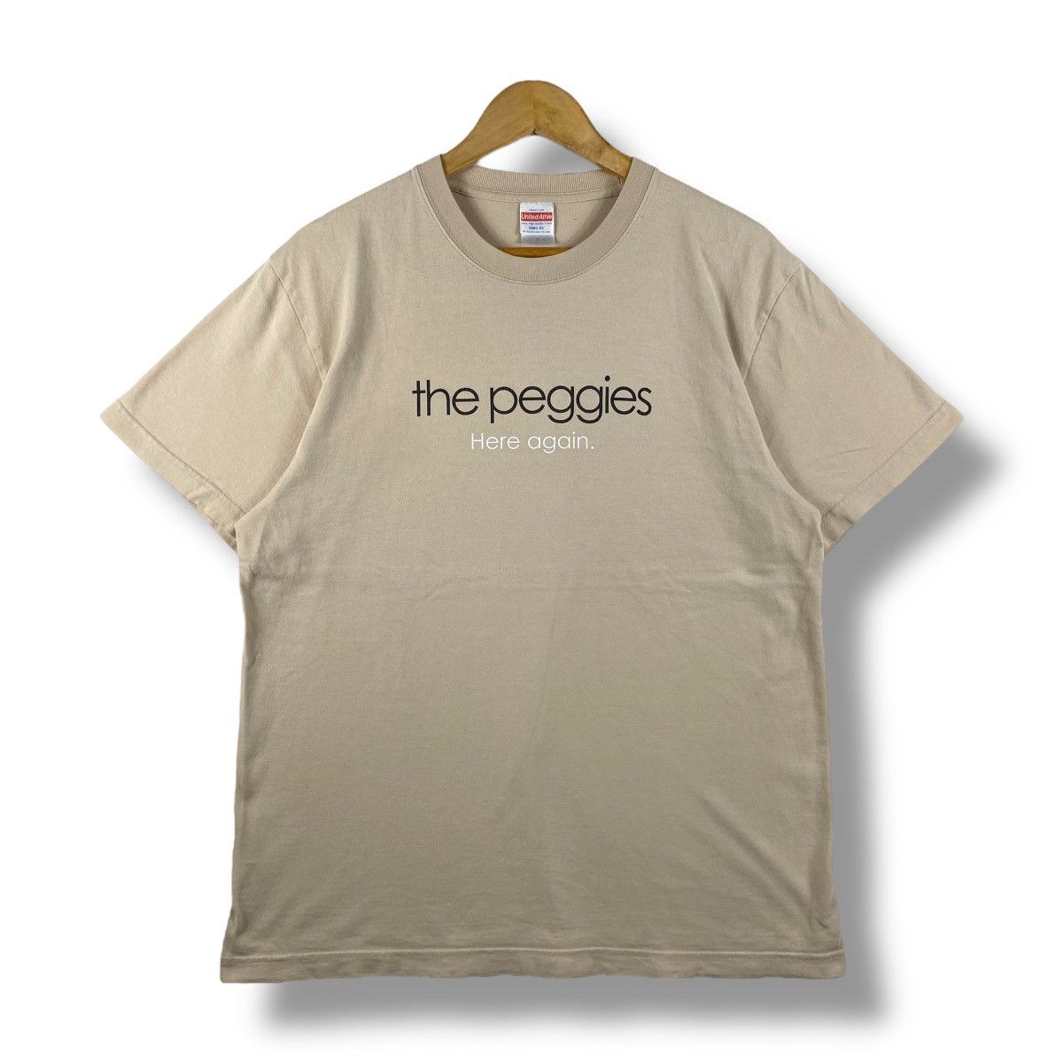 Band Tees THE PEGGIES Tour 2020 LoveGreen "Here Again" Band Tee Shirt Size US L / EU 52-54 / 3 - 1 Thumbnail