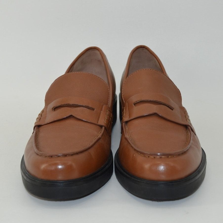 Nordstrom Nordstrom Women's Size 12 Lafayette Brown Loafer Leather Size US 12 / IT 42 - 2 Thumbnail