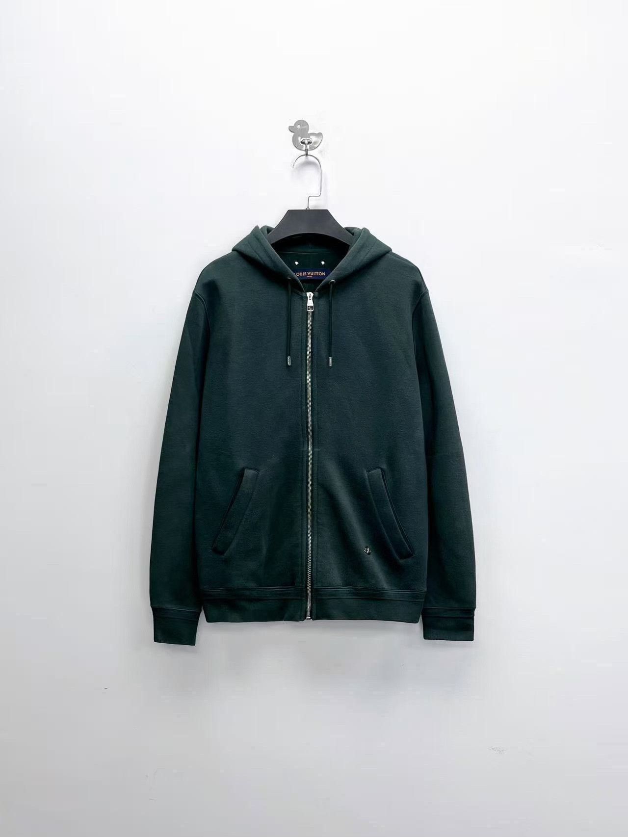 Louis Vuitton louis vuitton green zip-up hoodie Size US S / EU 44-46 / 1 - 1 Thumbnail