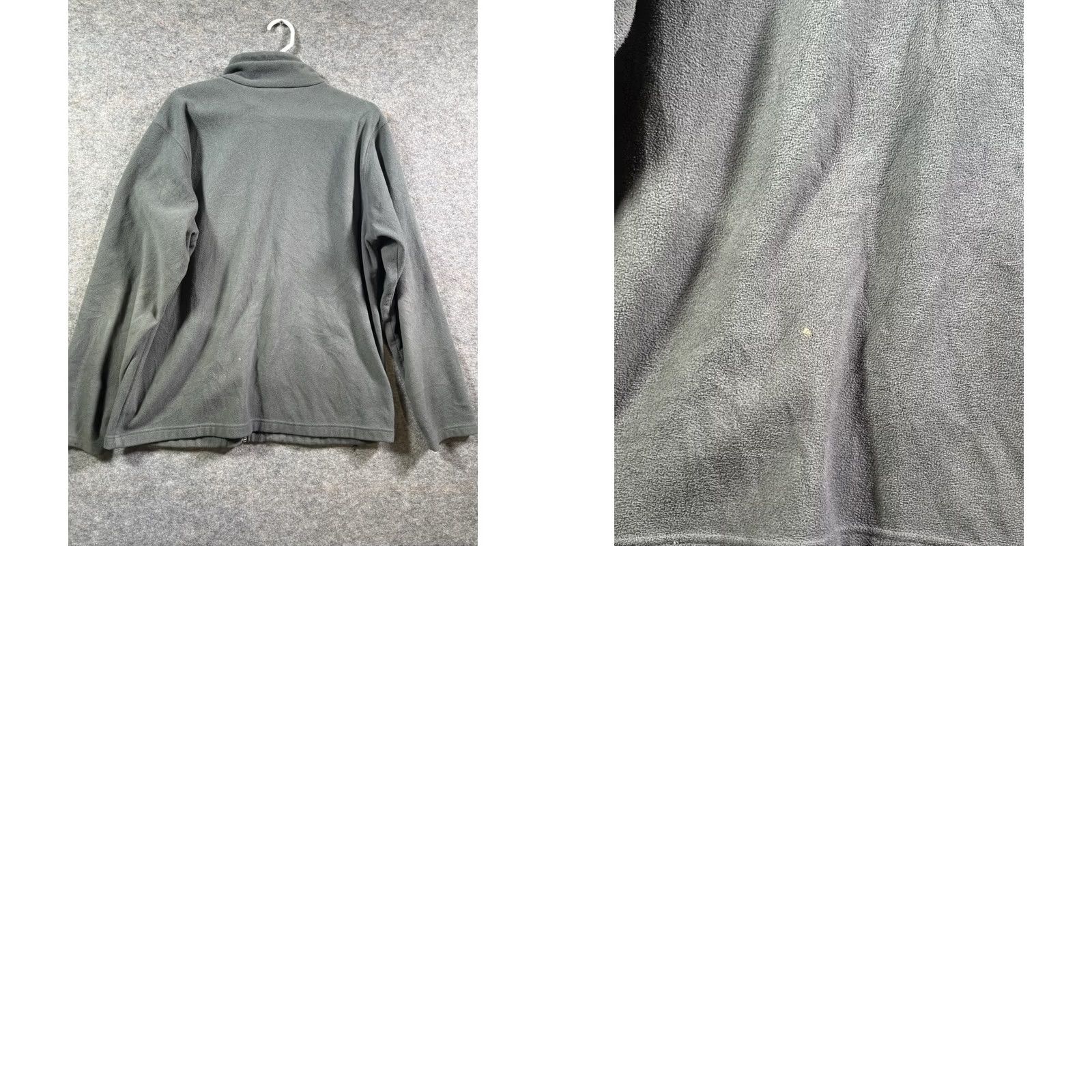 Vintage Columbia Women's Fleece Comfort Jacket Zip Up Gray Large Distressed Solid Jacket Womens Regular Size L Columbia Omni Heat Size L / US 10 / IT 46 - 8 Thumbnail