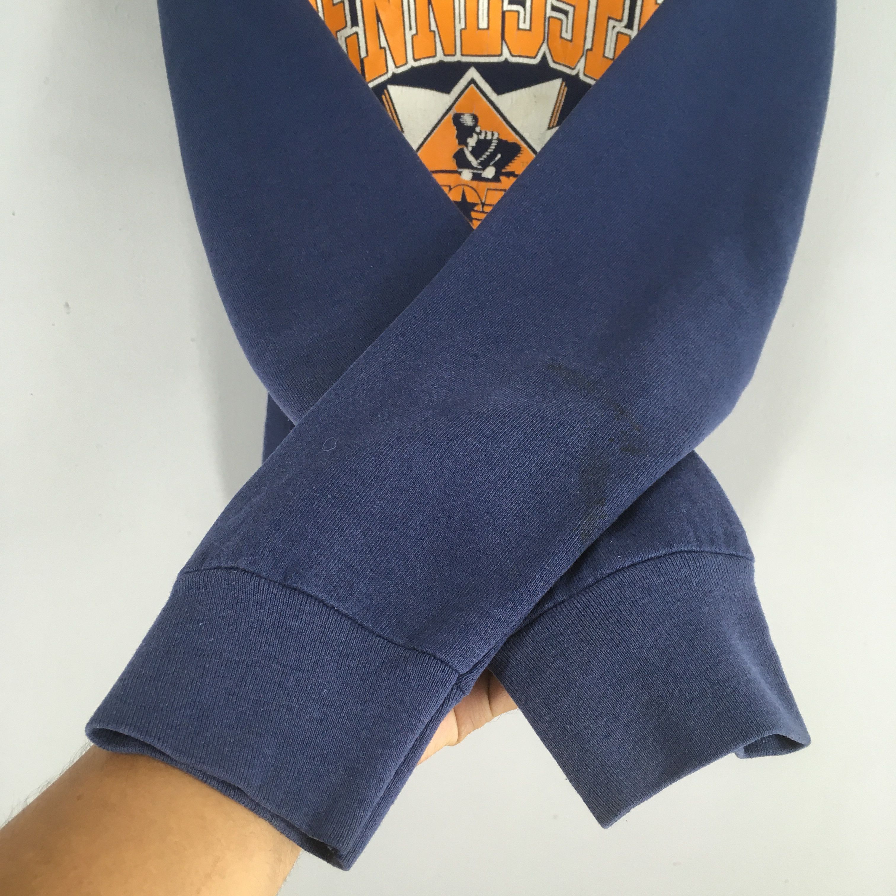 NCAA × Vintage Vintage 90s Tennessee Volunteers NCAA Sweatshirt Large Size US L / EU 52-54 / 3 - 4 Thumbnail