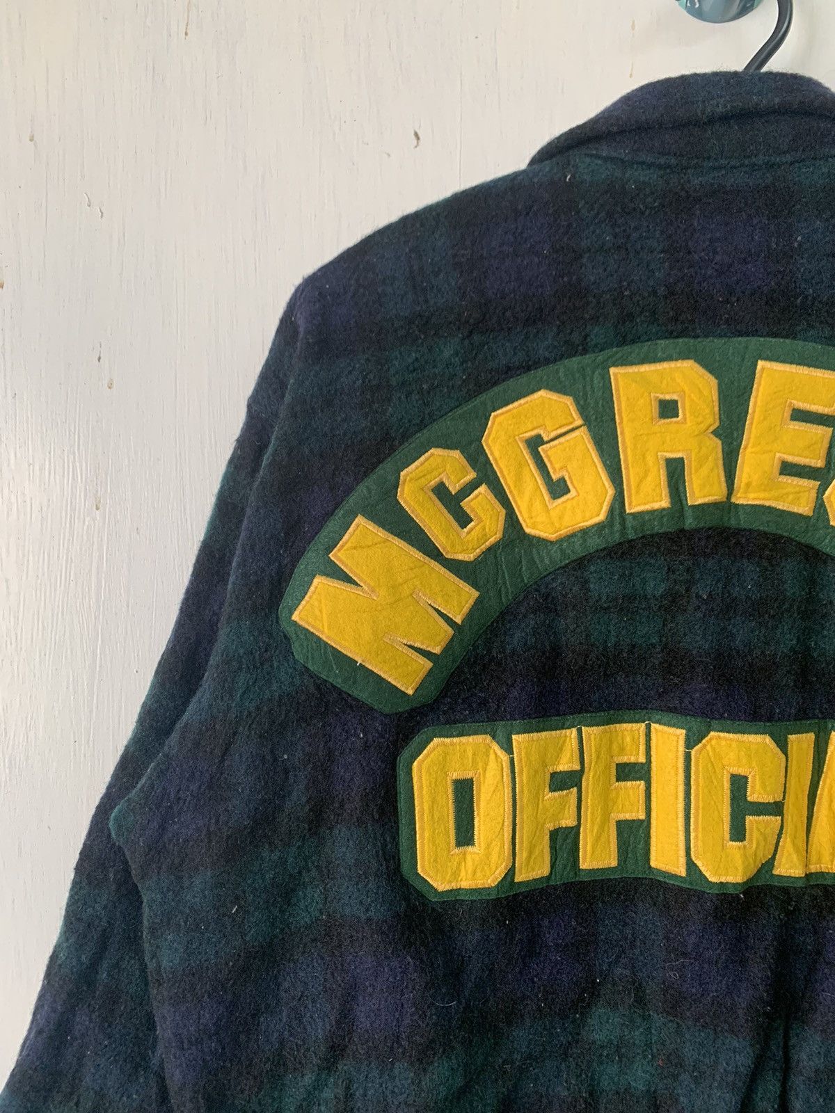 McGregor Big Logo McGregor Official Wool Blend Checkered Jacket Size US M / EU 48-50 / 2 - 10 Thumbnail