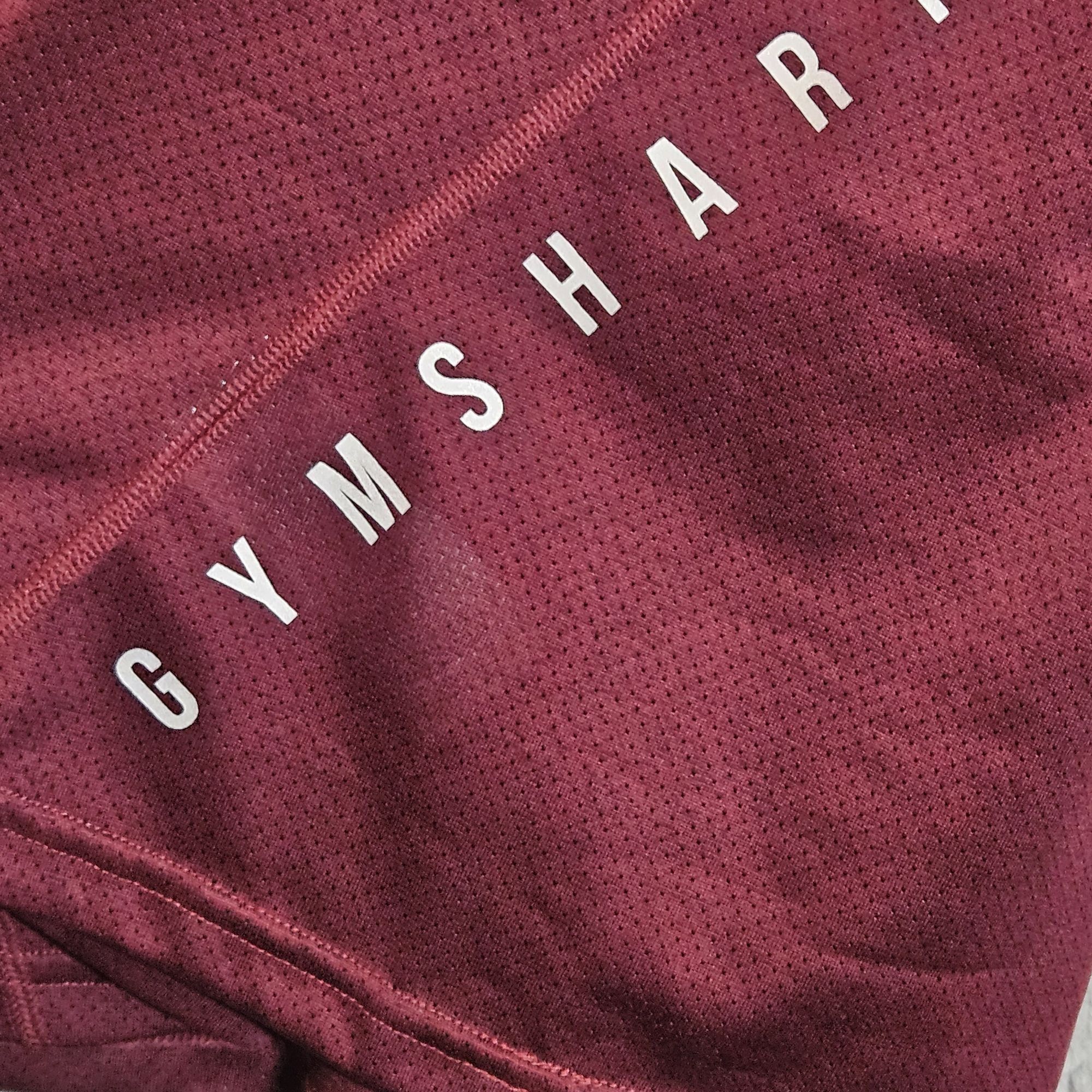 Gymshark Gymshark Men's Long Sleeve Shirt Burgundy M Athflow Gorpcore Size US M / EU 48-50 / 2 - 4 Thumbnail