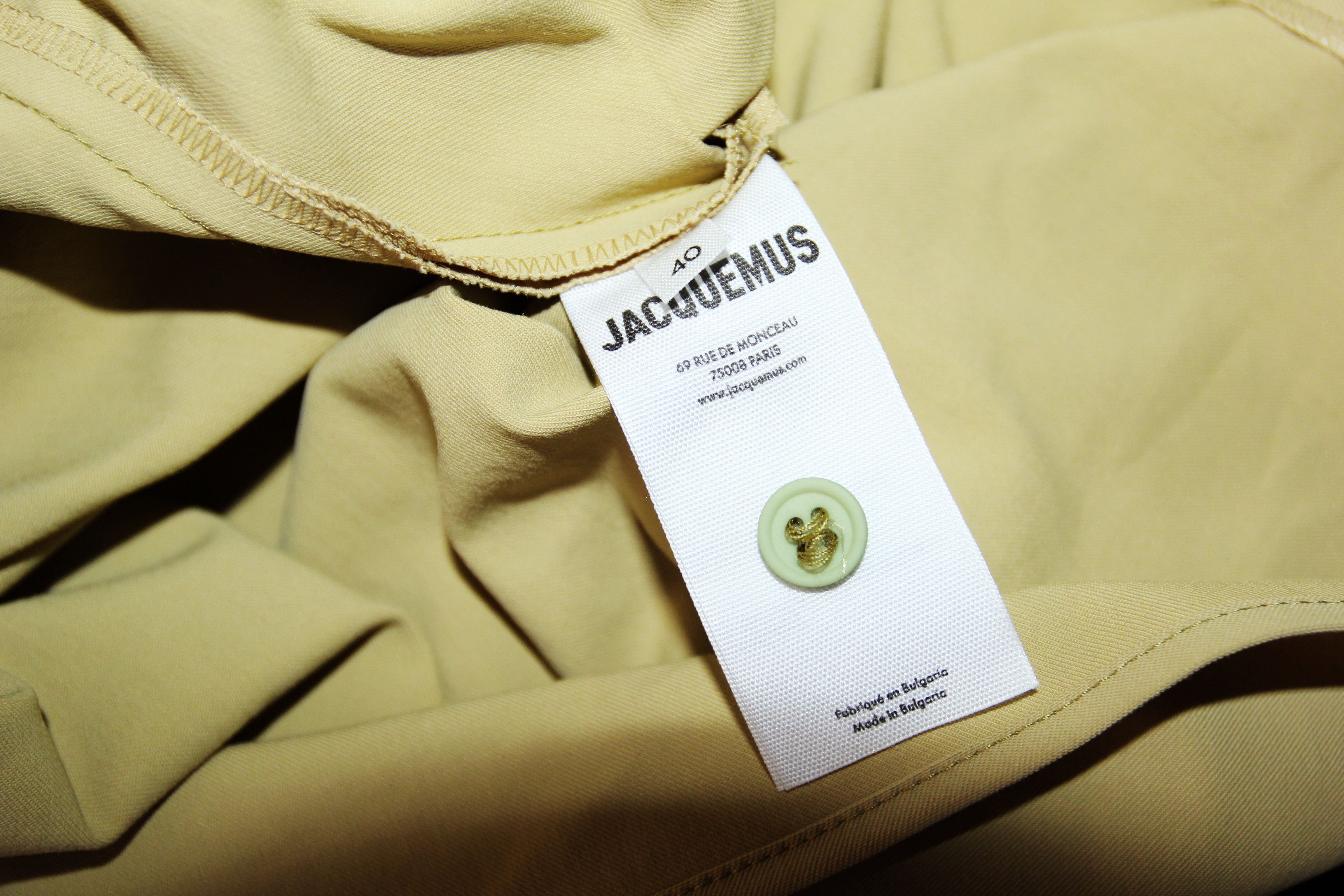 Jacquemus BNWT SS23 JACQUEMUS LA ROBE CAMISA SHIRT DRESS 40 Size S / US 4 / IT 40 - 9 Thumbnail