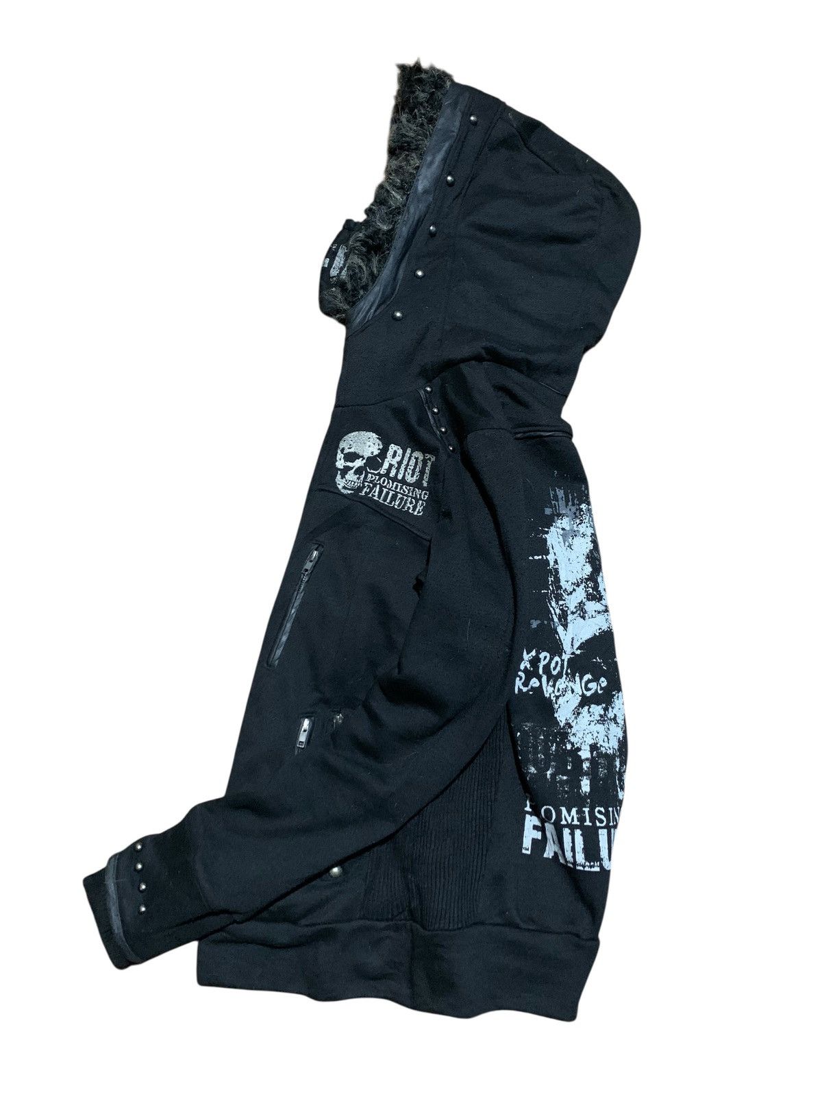 Sex Pot ReVeNGe SEXPOT REVENGE FUCKYOU RIOT BAD FILTH MASK SKULL FUR HOODIE Size US M / EU 48-50 / 2 - 3 Thumbnail