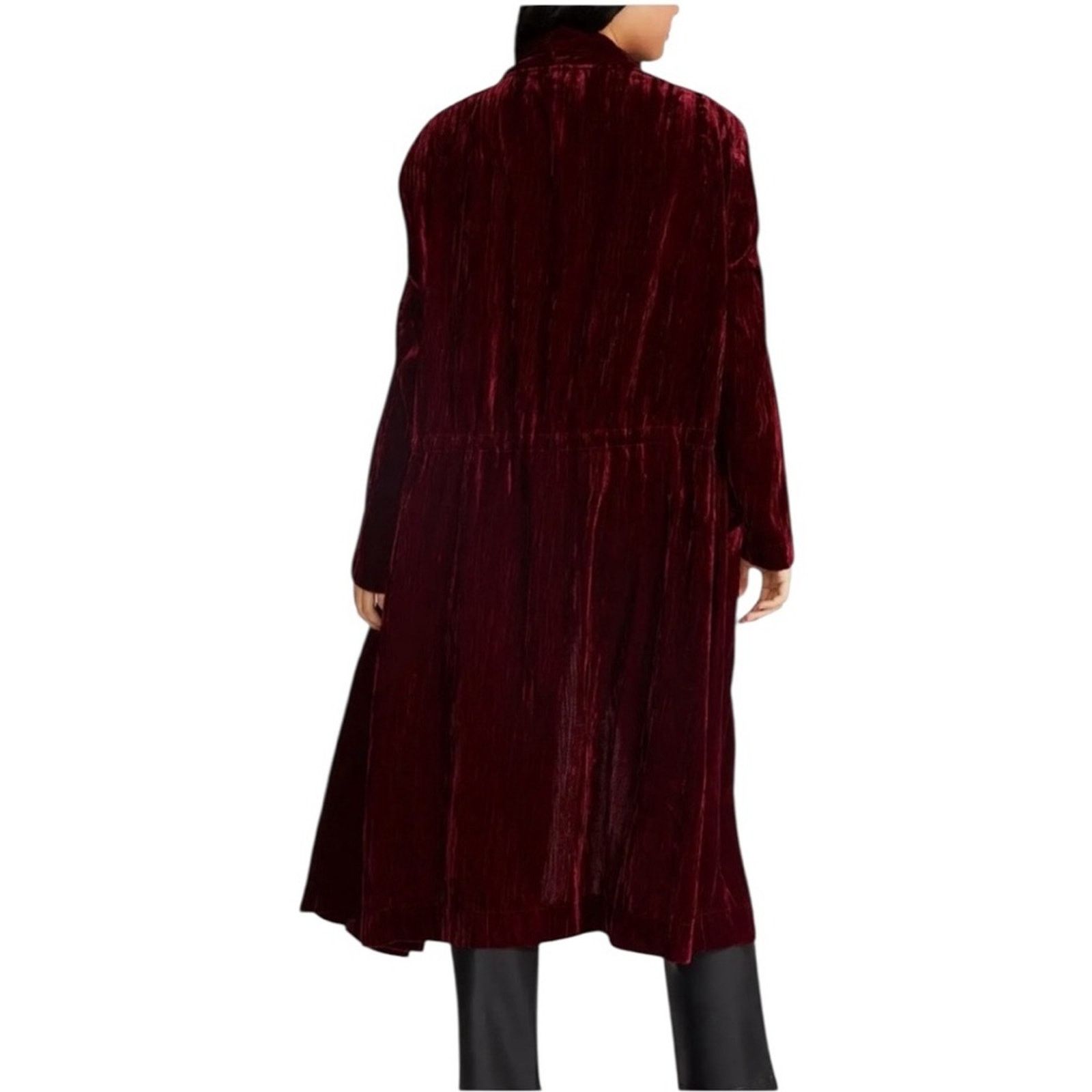Steve Madden NWT! Steve Madden Laina Duster- Red Velvet Size XXL / US 16-18 / IT 52-54 - 2 Thumbnail