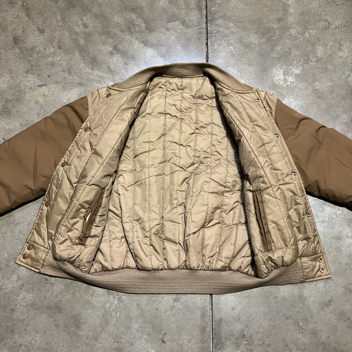 Eddie Bauer Vintage 90s Quilted Puffer Jacket Bomber Reversible Eddie Size US L / EU 52-54 / 3 - 13 Thumbnail