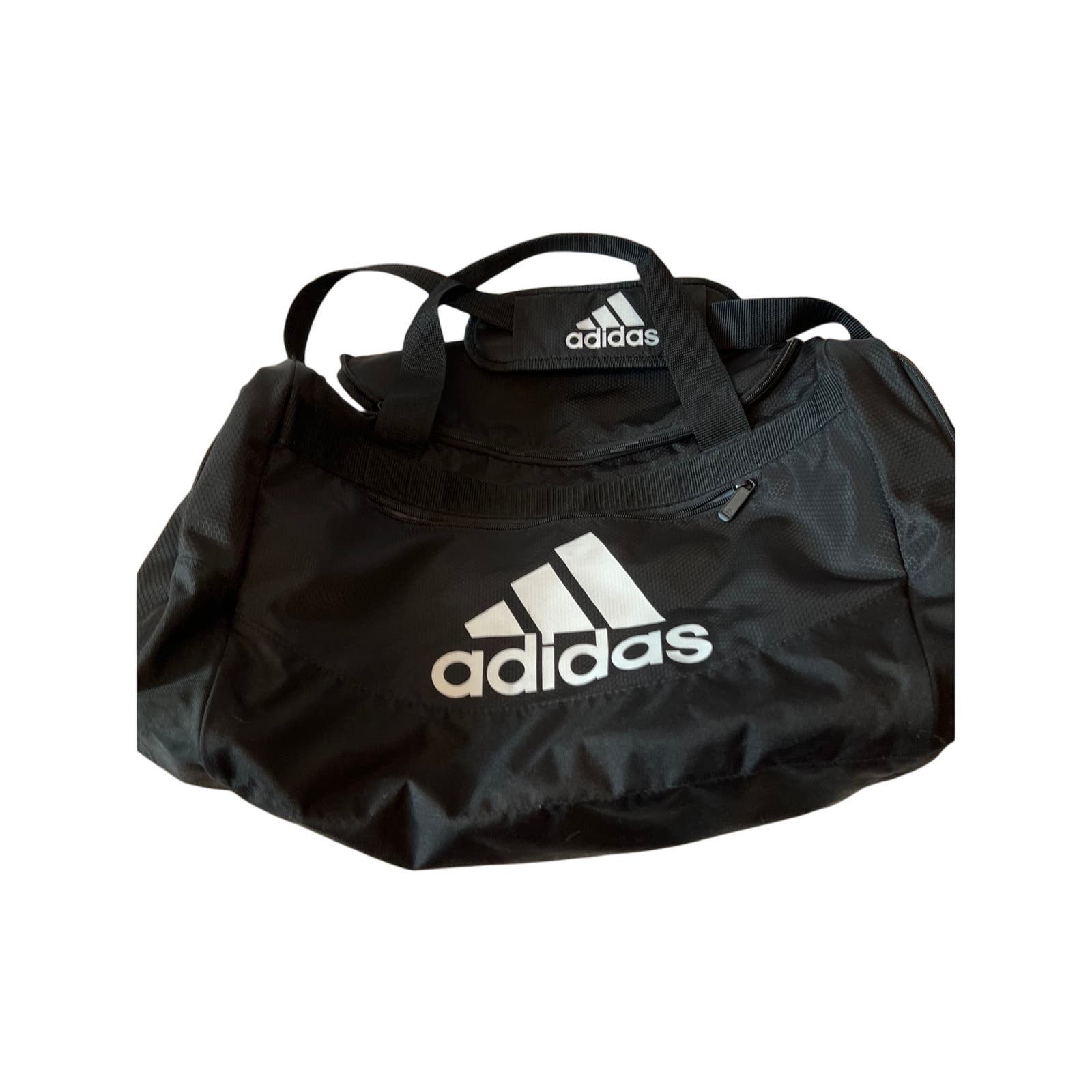 Adidas Adidas Black White Gym Bag 18"x12"x12" Size ONE SIZE - 1 Thumbnail