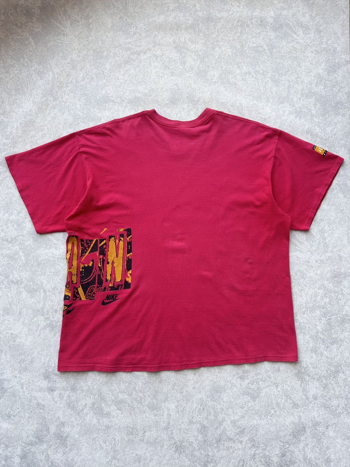 Nike Vintage 90s Nike Air Jordan Big Logo T-shirt Made In USA Size US XL / EU 56 / 4 - 2 Thumbnail