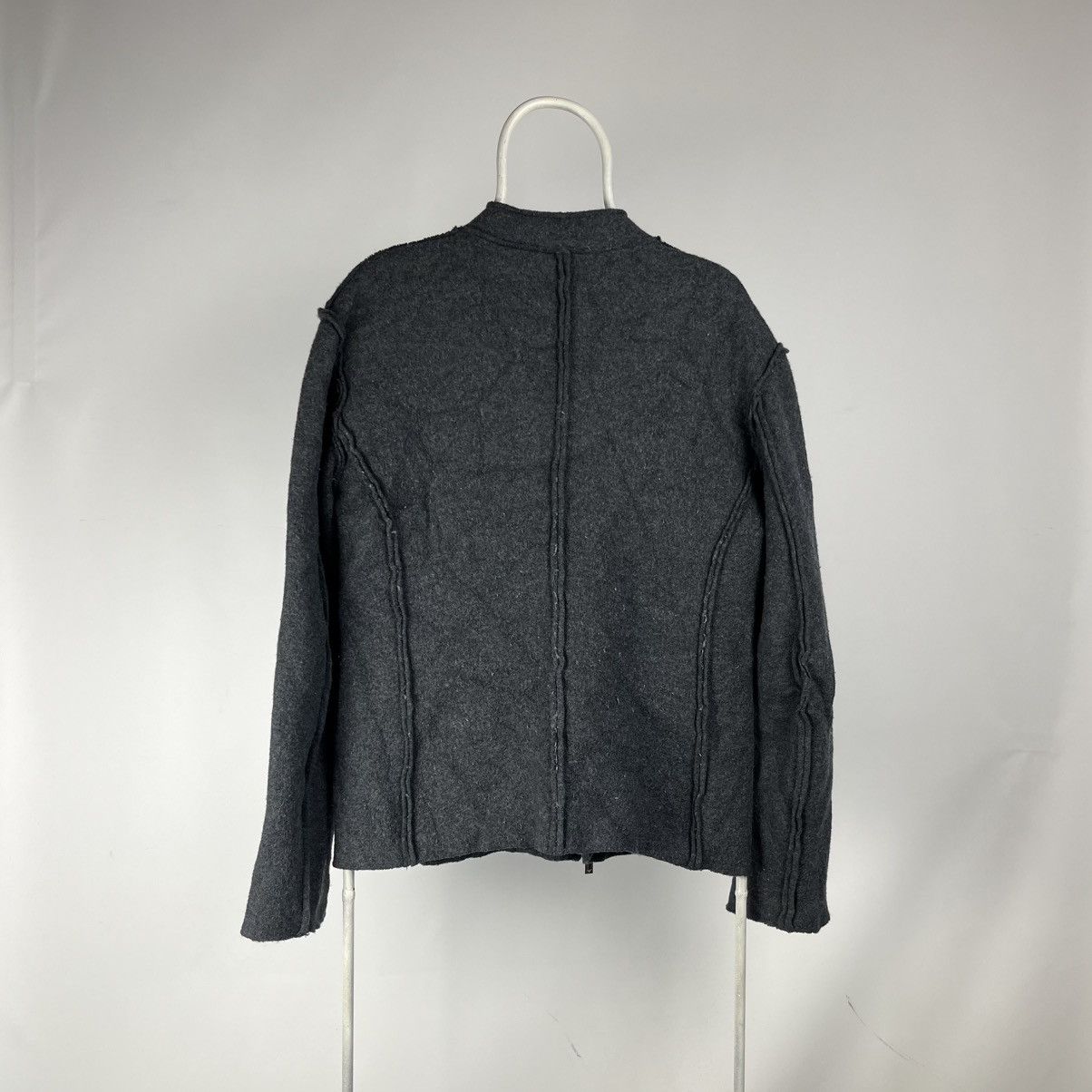 Emporio Armani Emporio Armani icon double-breasted wool biker jacket Size US M / EU 48-50 / 2 - 2 Thumbnail
