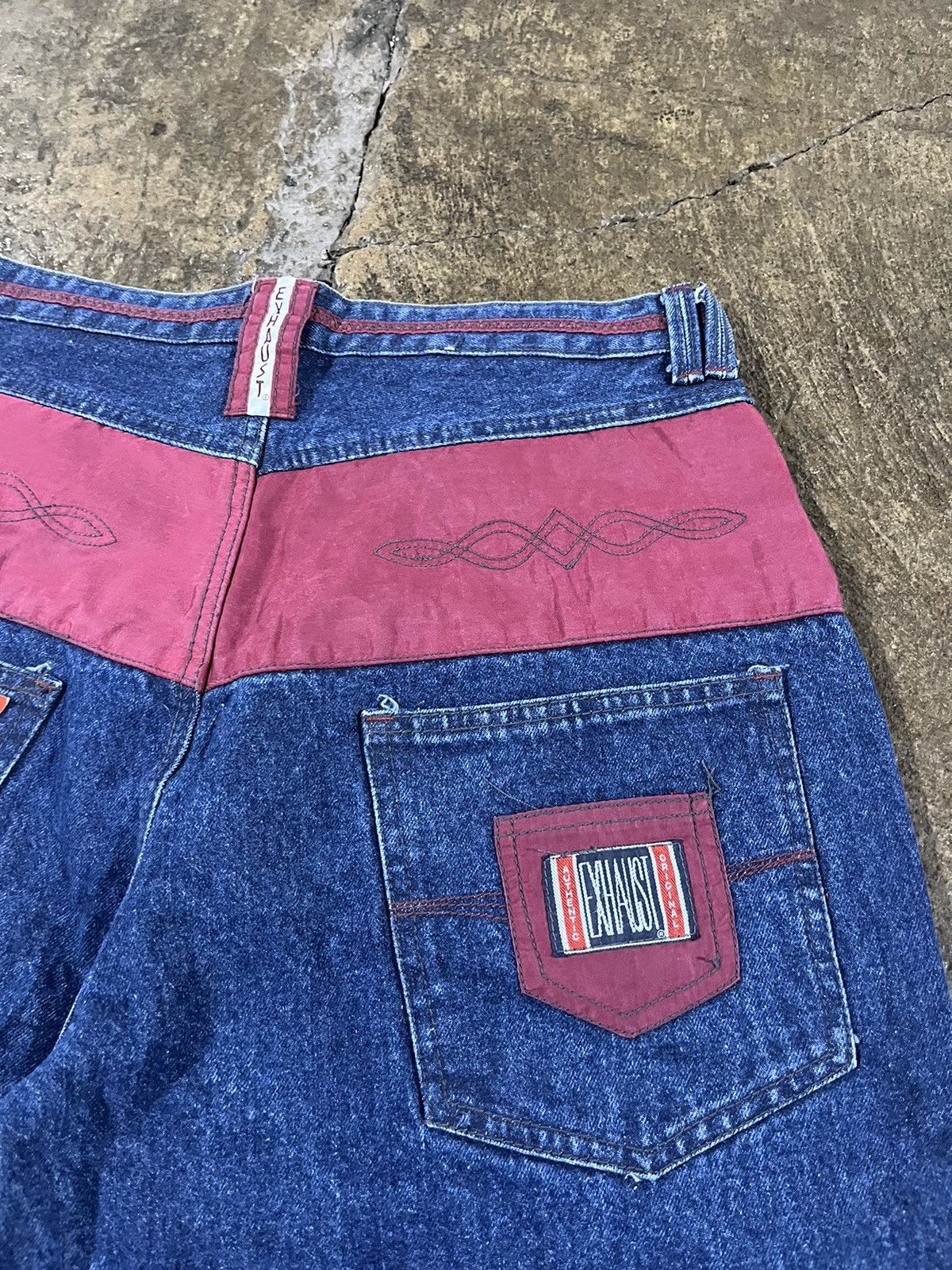 JNCO × Southpole × Vintage Crazy Vintage 90s Exhaust Carpenter Jorts Baggy Shorts JNCO Size US 34 / EU 50 - 4 Thumbnail
