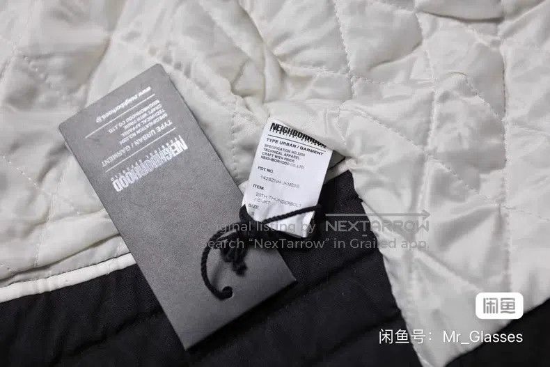 Neighborhood Neighborhood Biker Jacket Cotton Jacket 20th Anniversary L Size US S / EU 44-46 / 1 - 9 Thumbnail