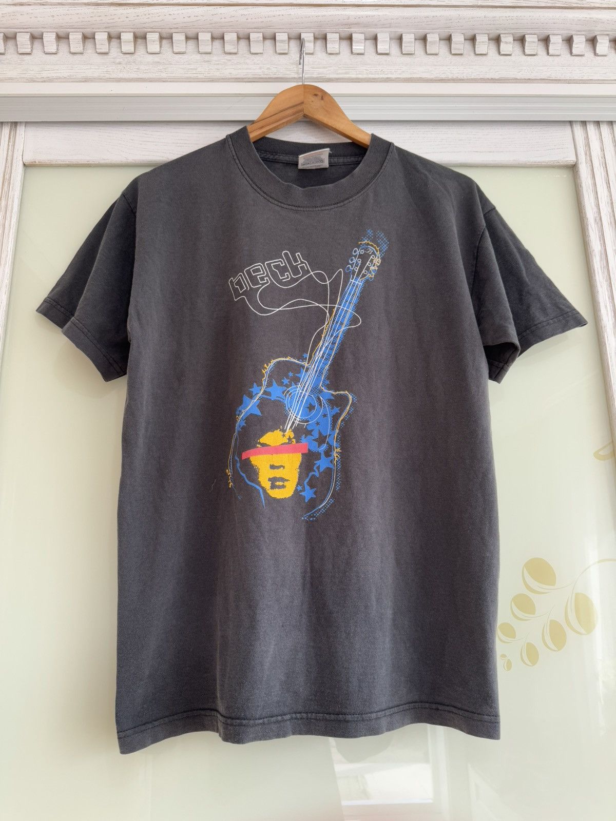 Band Tees × Vintage Vintage 1999 Beck Midnite Vultures Promo T-shirt Guitar Tee Size US M / EU 48-50 / 2 - 5 Thumbnail