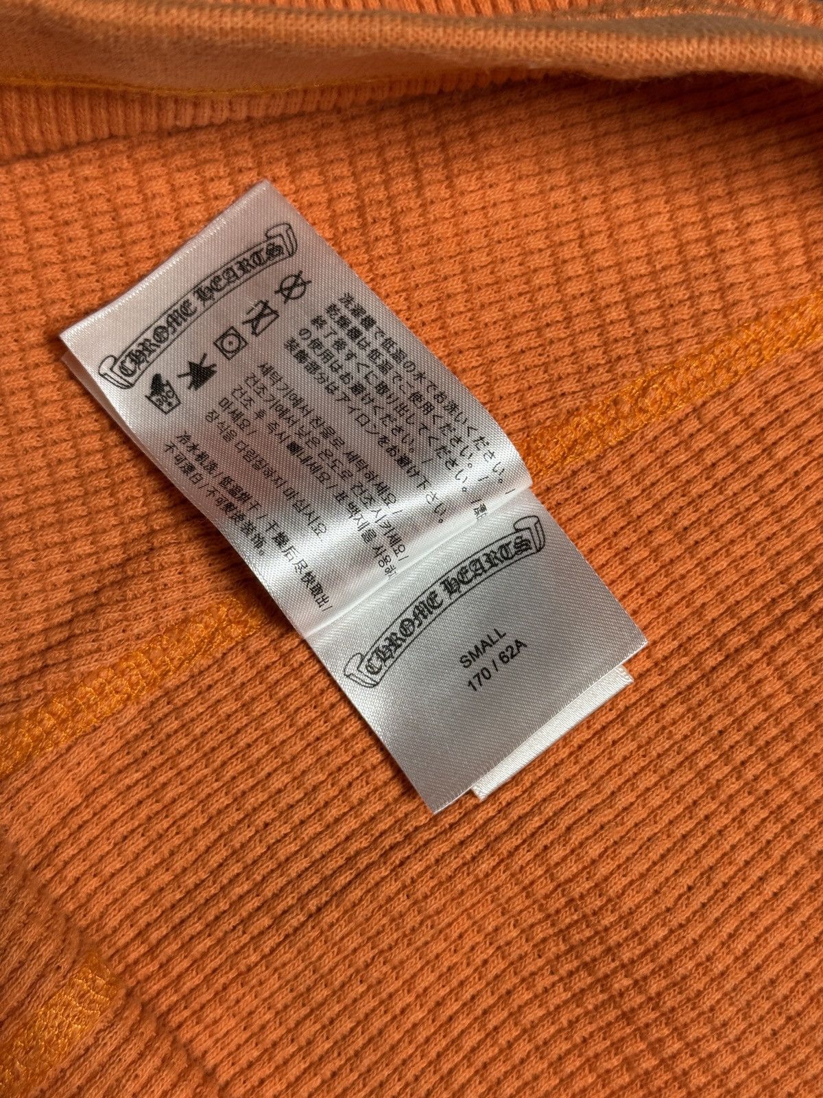Chrome Hearts Chrome Hearts Orange Matty Boy Thermal Shorts Size 28" / US 6 / IT 42 - 8 Thumbnail