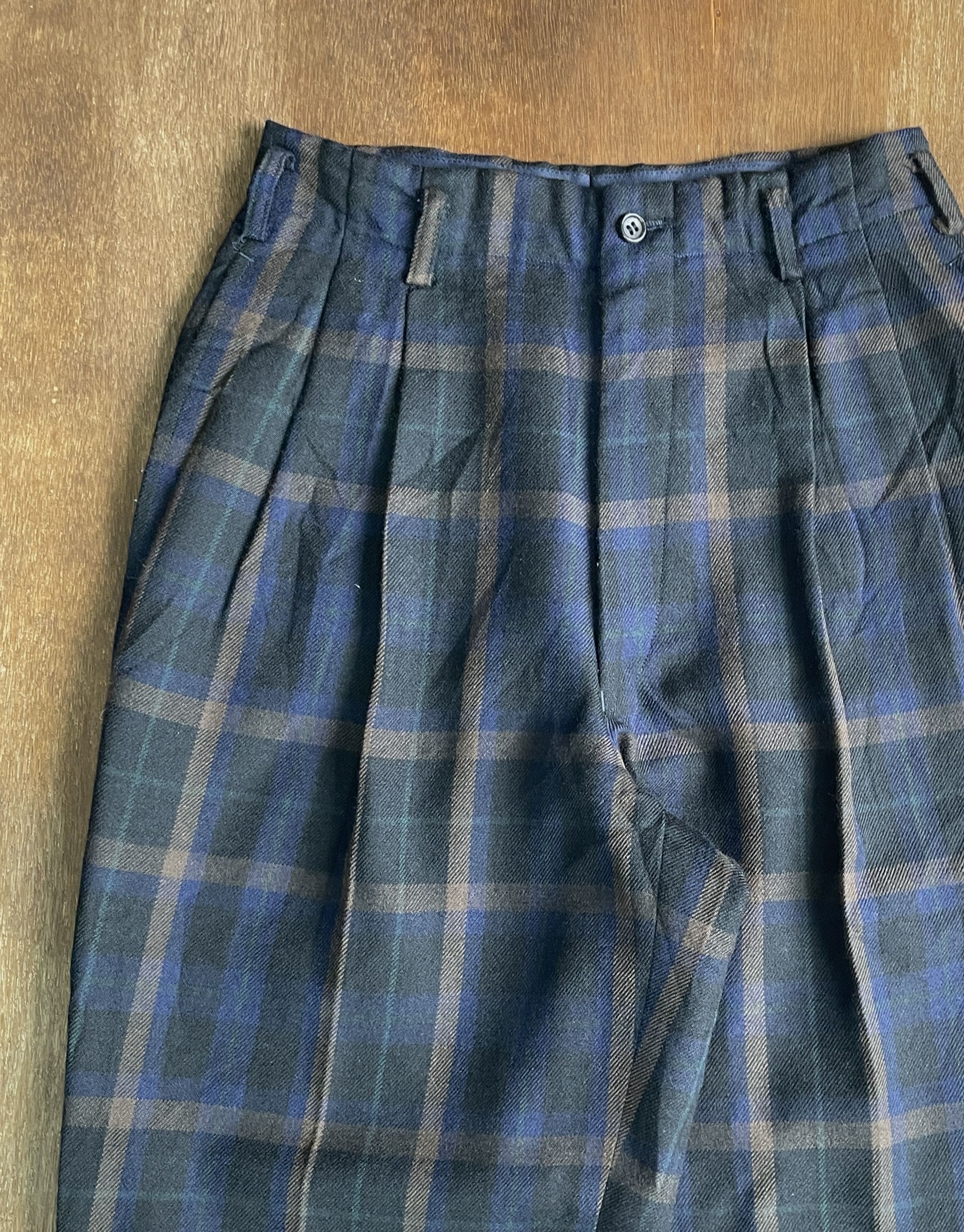 CDGH1990 Tartan Balloon Pants