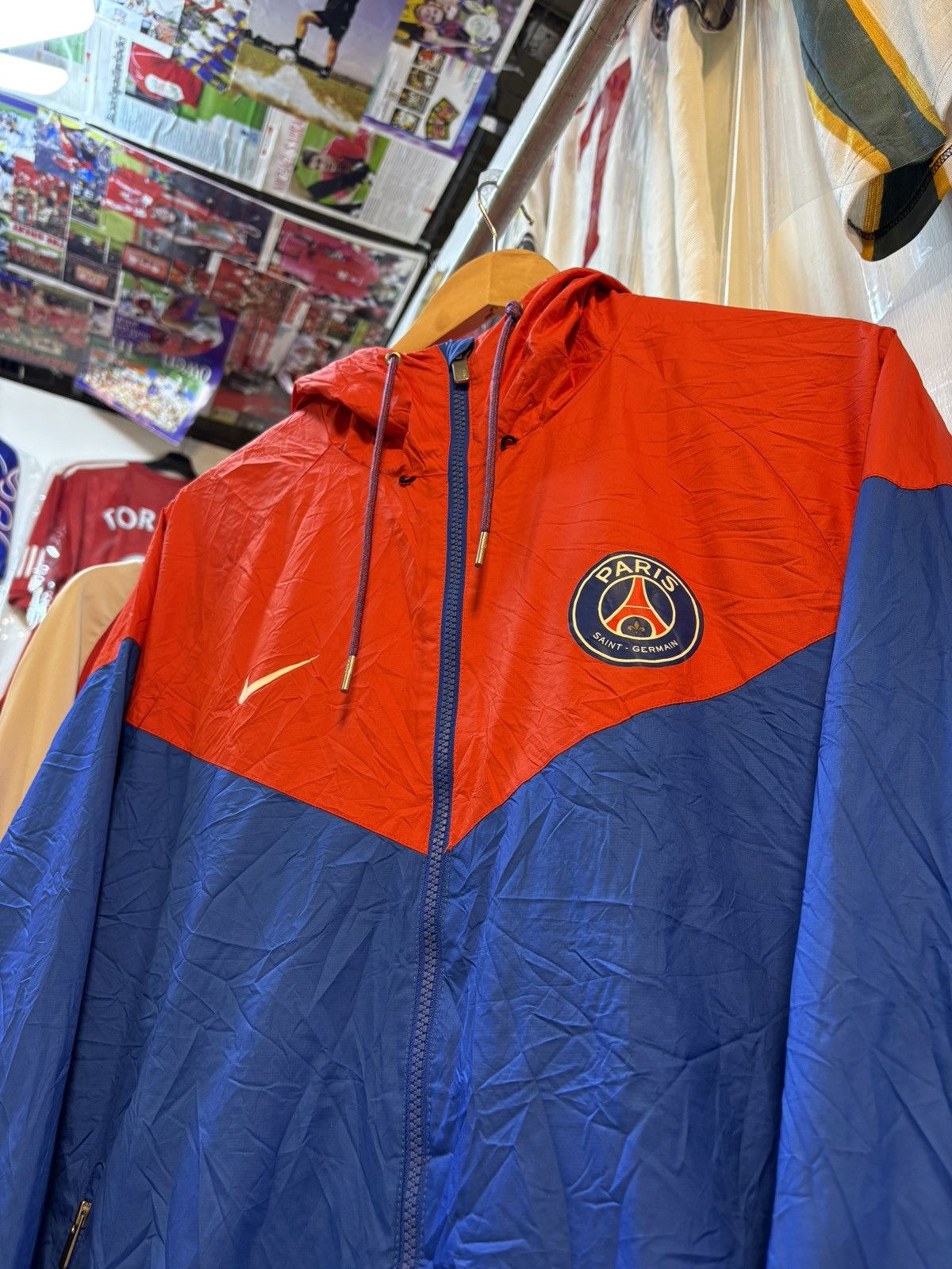 Nike Paris Saint- Germain Tracksuit Size US L / EU 52-54 / 3 - 2 Thumbnail
