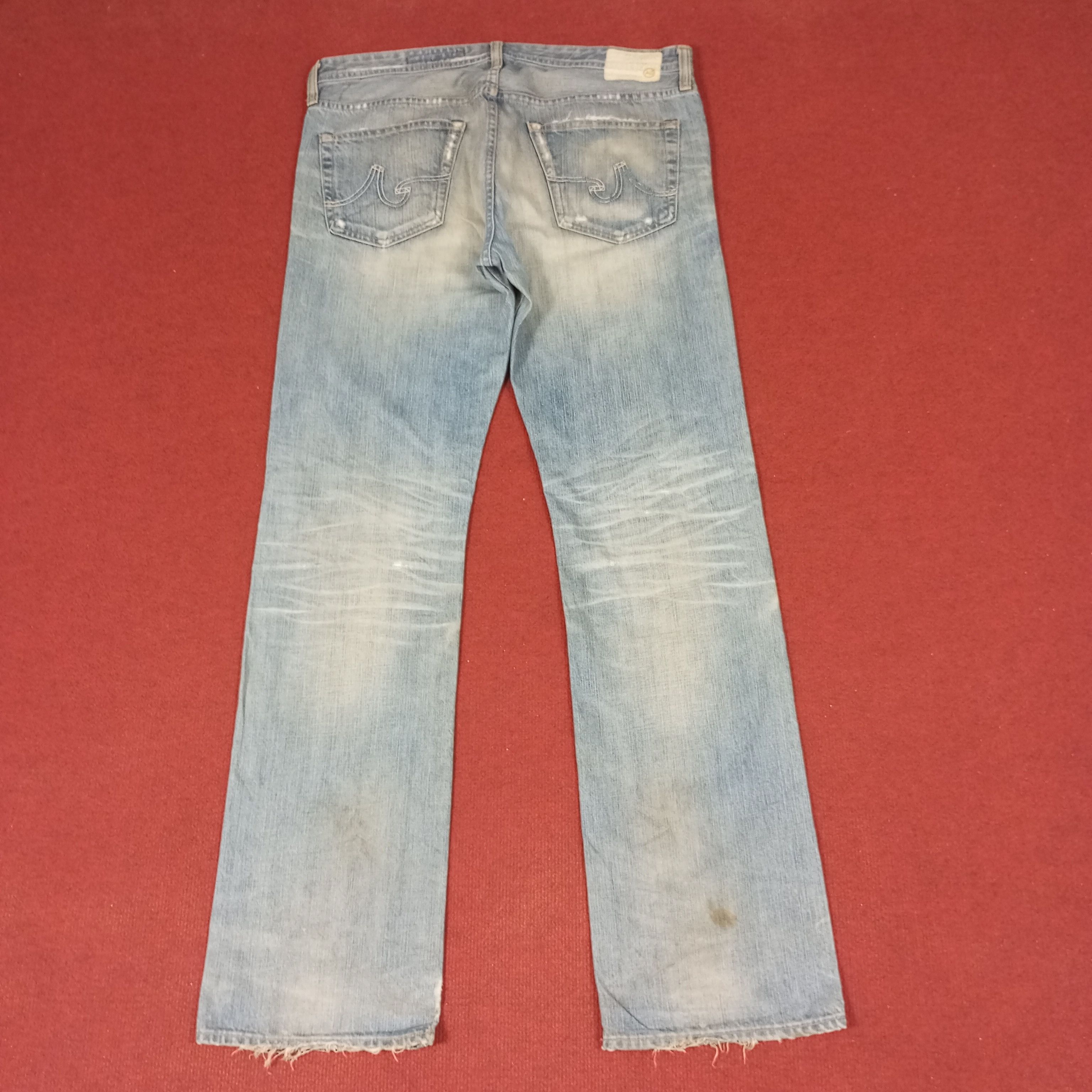 AG Adriano Goldschmied AG Adriano Goldschmied Straight Leg Jeans Size US 36 / EU 52 - 4 Thumbnail