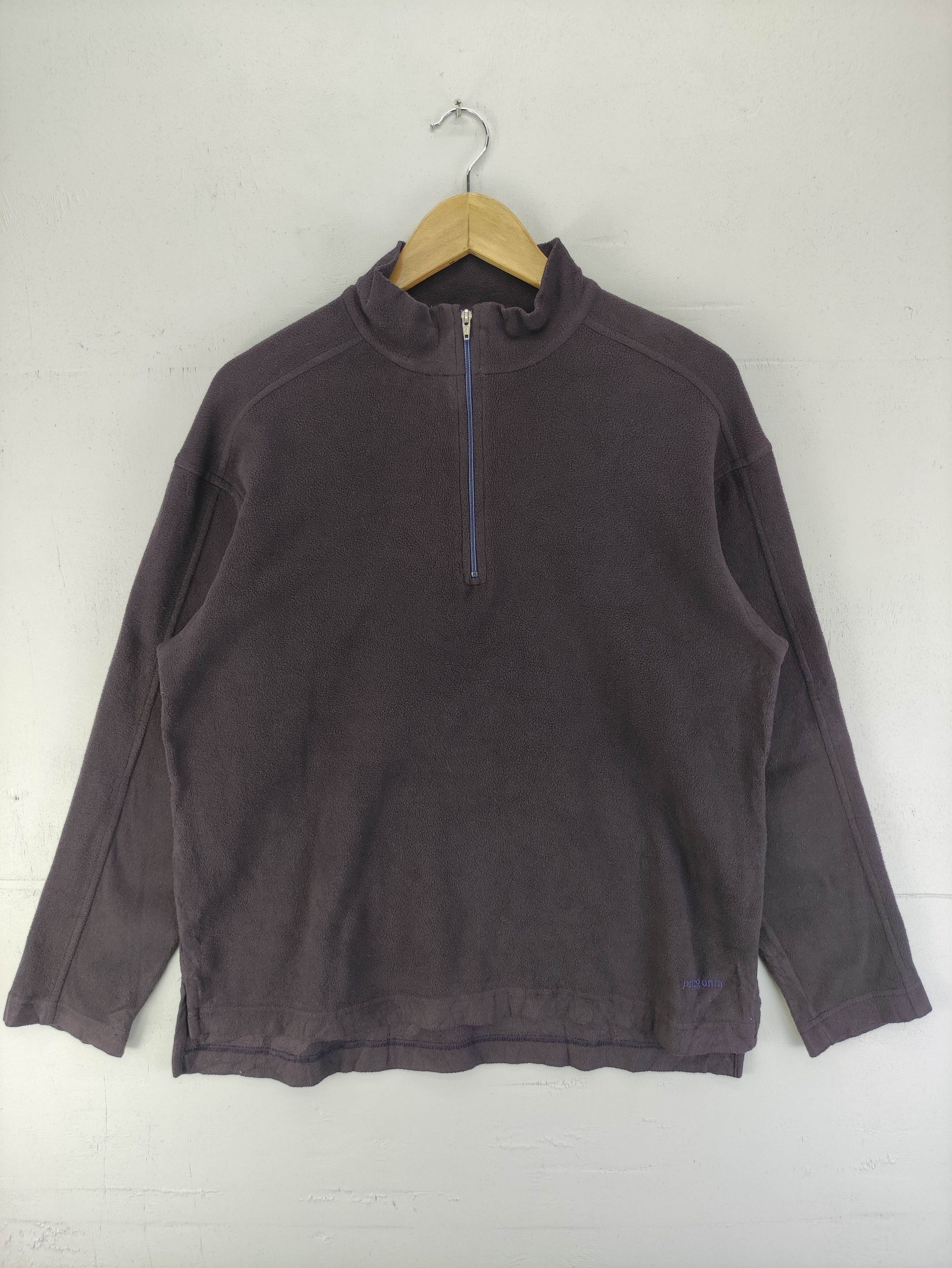 Patagonia Vintage 90s Patagonia Synchilla Fleece Sweater Half Zip Size M / US 6-8 / IT 42-44 - 1 Thumbnail