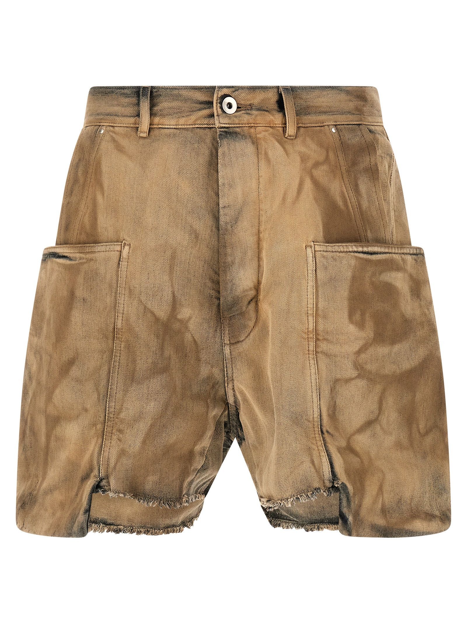Rick Owens Drkshdw 'Stefan Cargo' Shorts Size US 31 - 1 Thumbnail