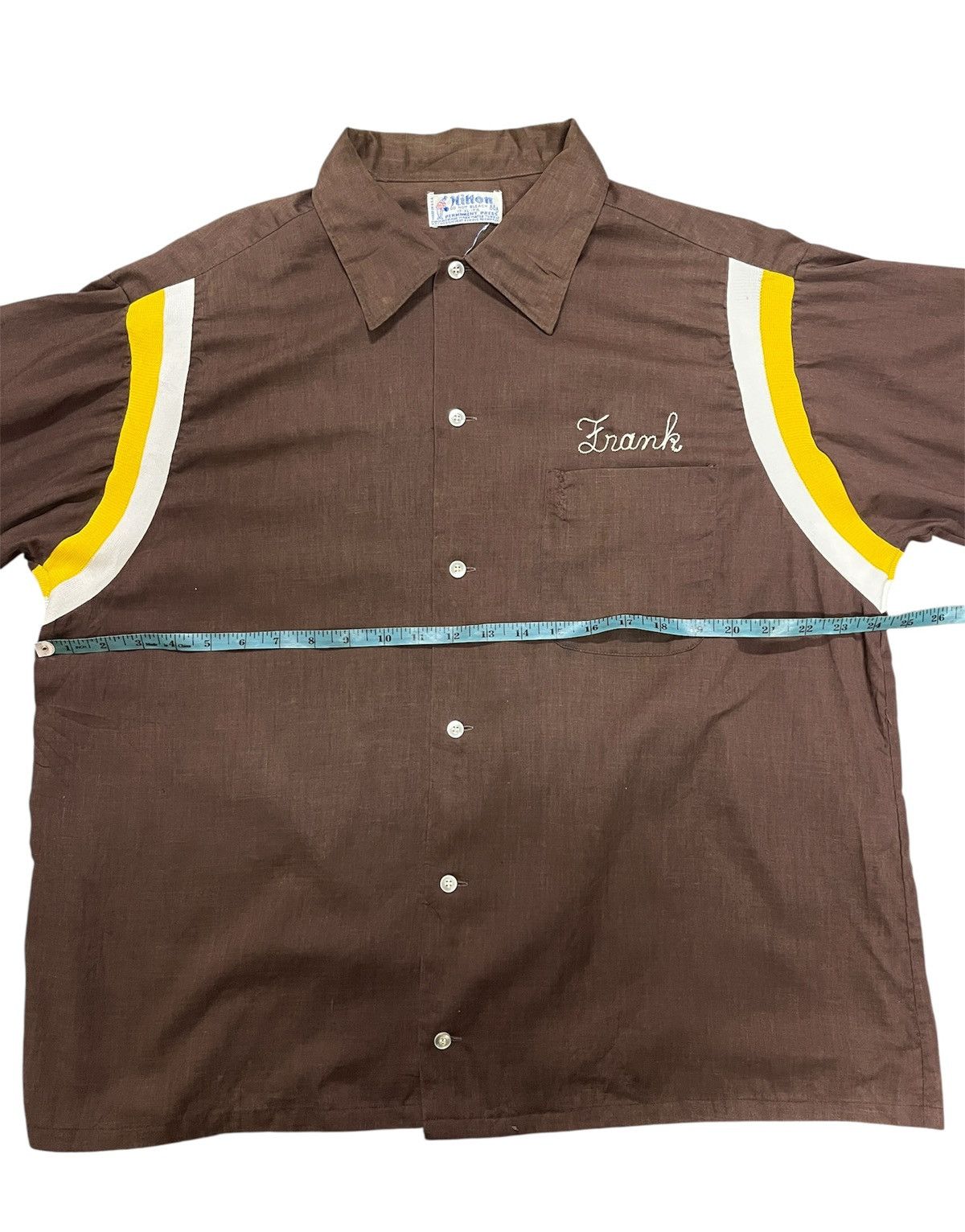 Vintage Vintage hilton bowling shirt button Size US XL / EU 56 / 4 - 9 Thumbnail