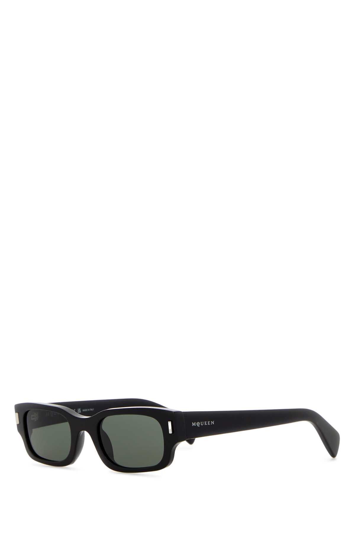 Alexander McQueen Black Acetate Panthos Sunglasses Size ONE SIZE - 1 Thumbnail