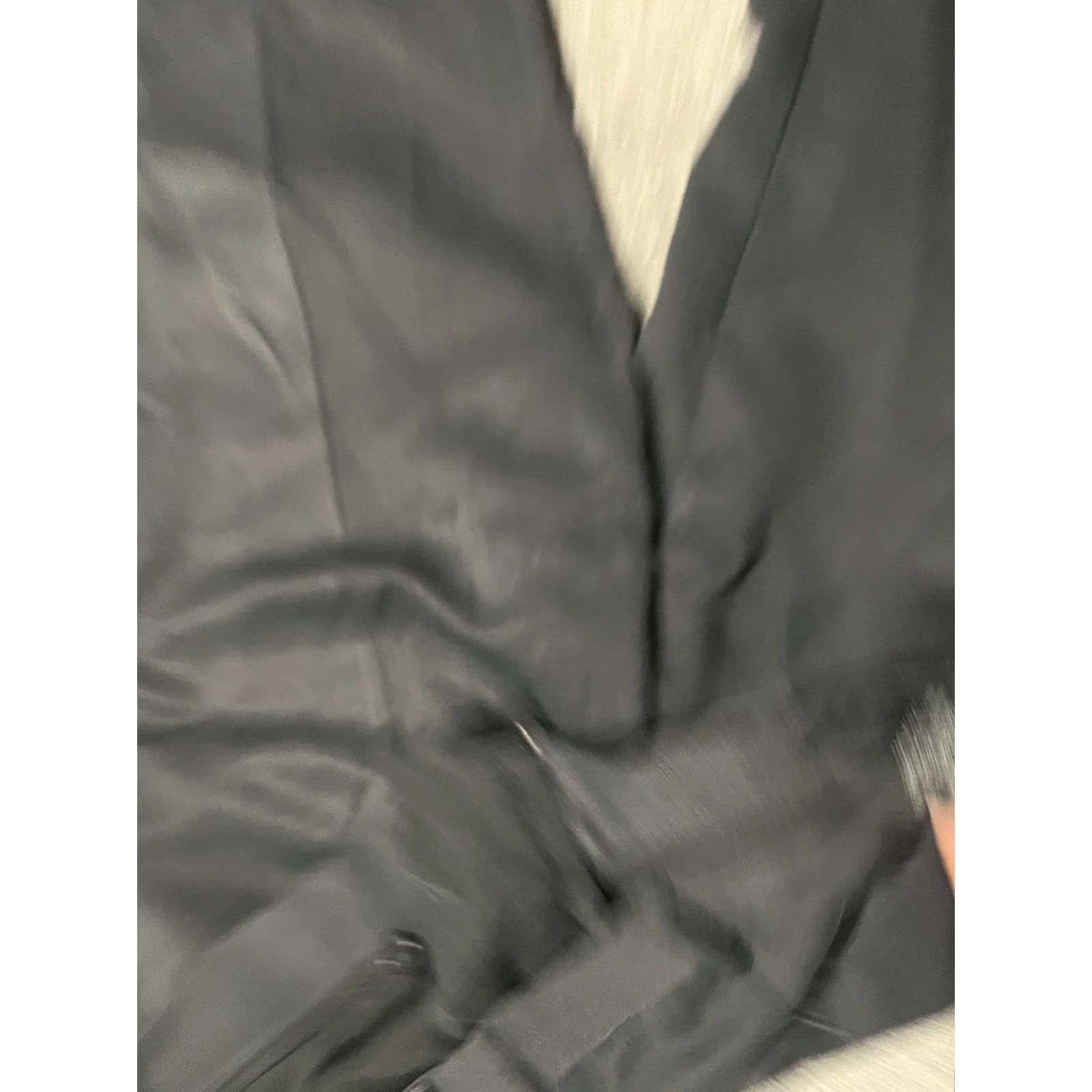 Perry Ellis Perry Ellis Men’s Dress Pants Black Flat Front 34x32 Solid Modern Style Business Casual Workwear Pants Mens Size US 34 / EU 50 - 5 Thumbnail