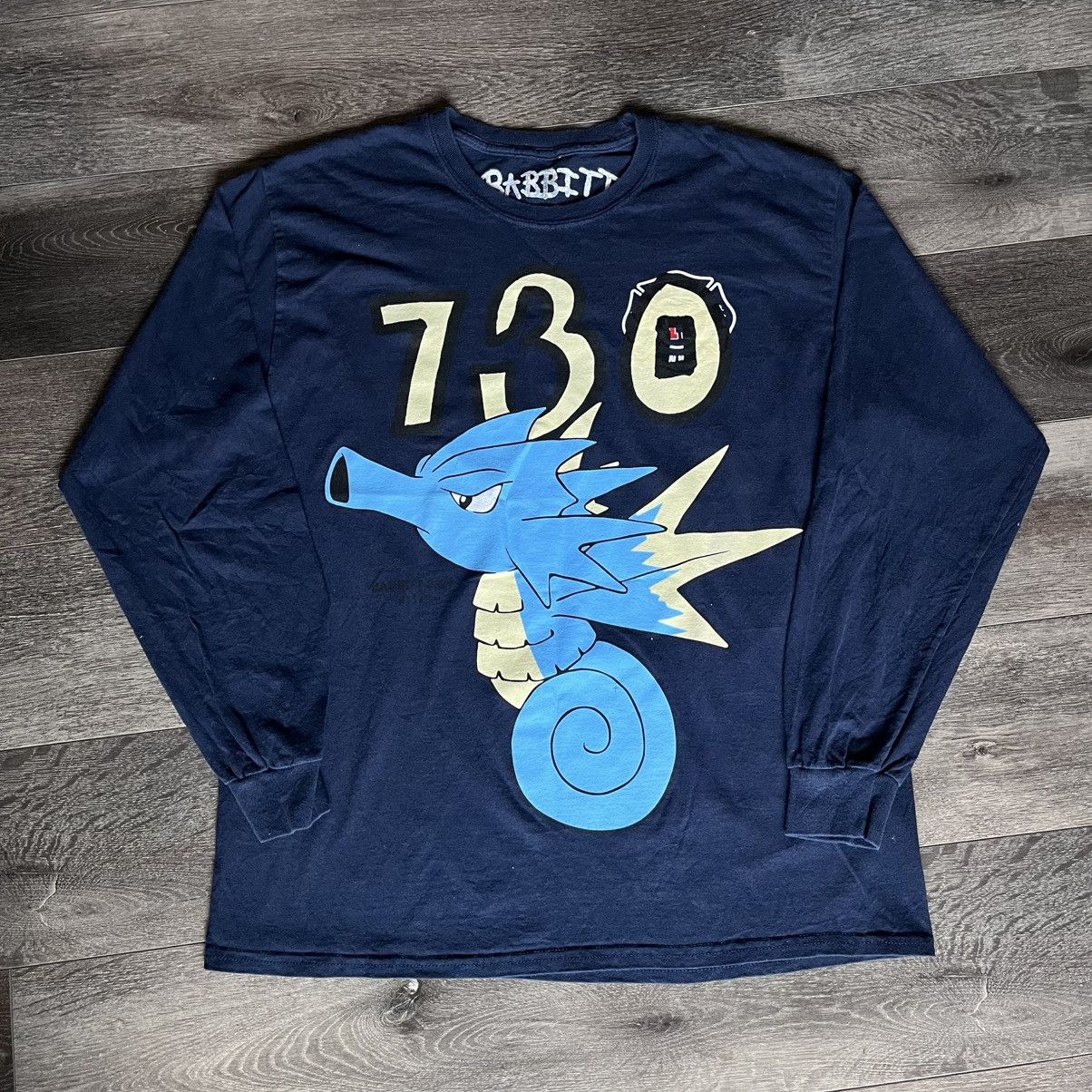 Asspizza Asspizza Babbitt Revived Pokemon Seadra Logo Longsleeve Tee Size US L / EU 52-54 / 3 - 1 Thumbnail