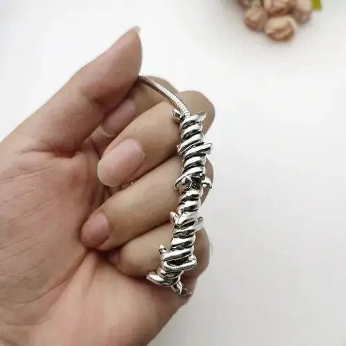 Jewelry × Vintage Small Wire Brambles Bracelet Size ONE SIZE - 4 Thumbnail